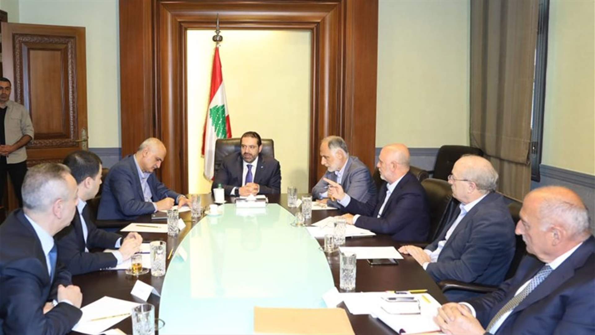 الحريري ترأس اجتماعا للجنة إنشاء محطة تغويز FSRU في لبنان