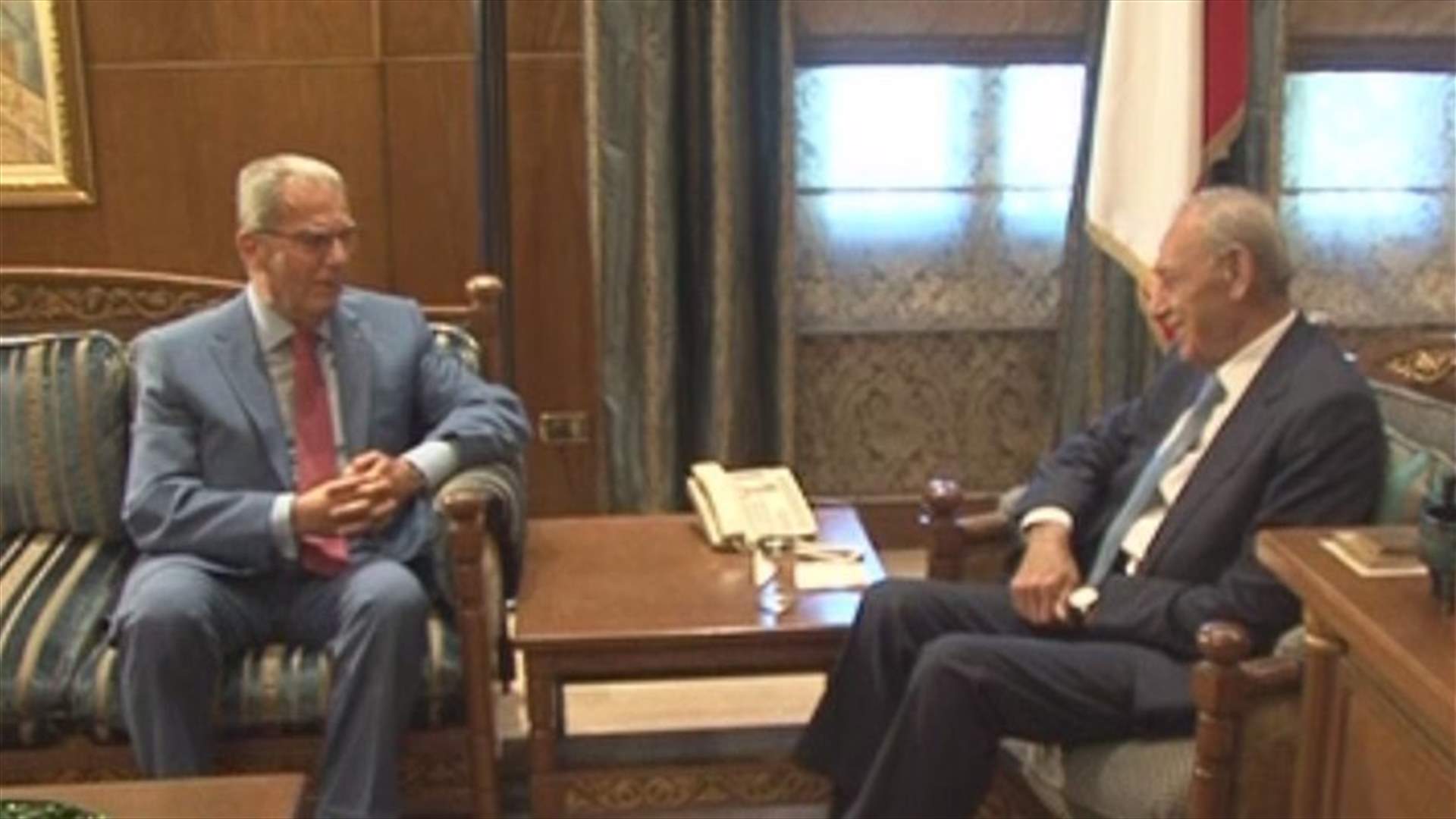 Khazen citing Berri: Lebanon needs a new government to save economic situation