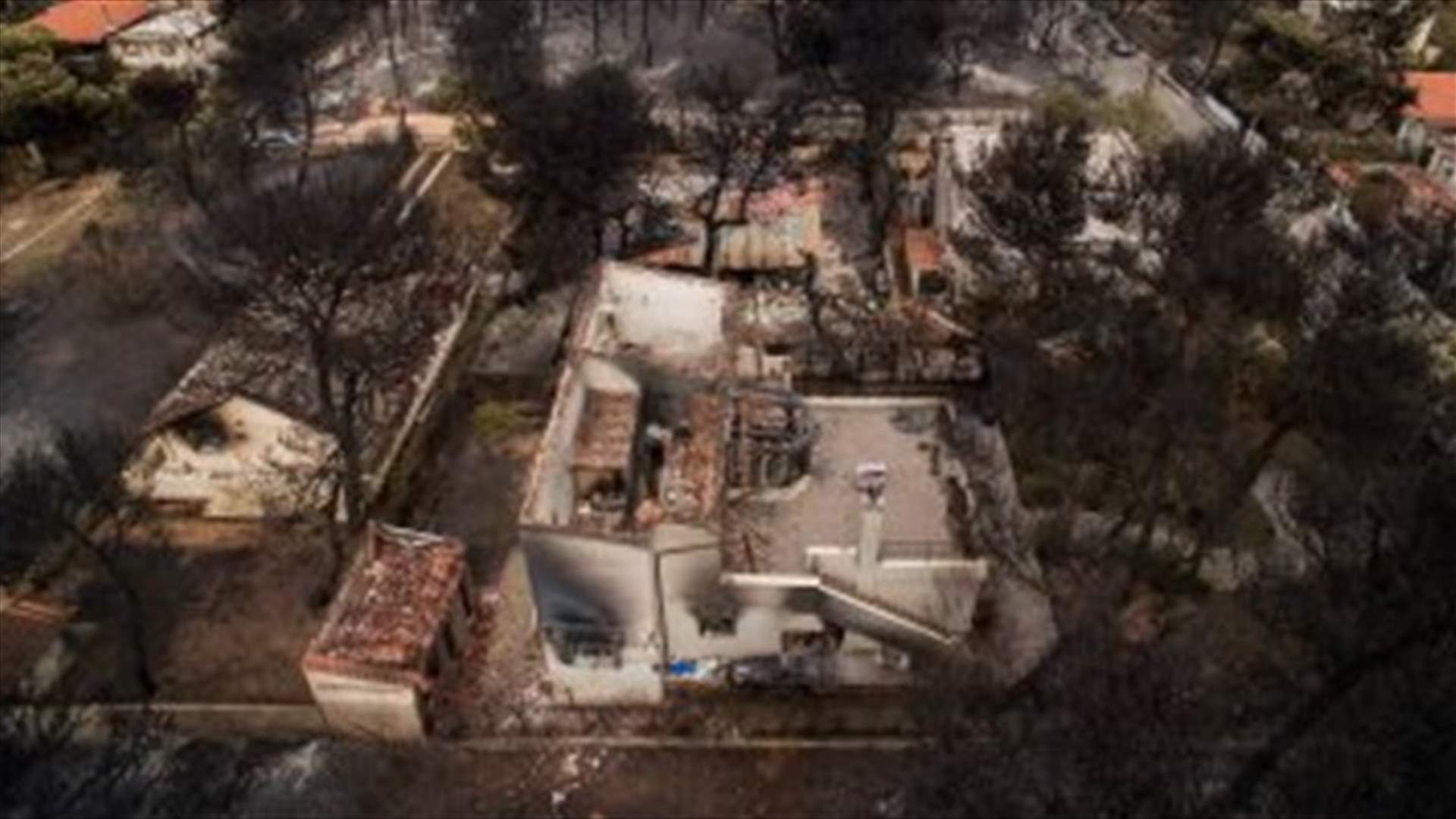 ارتفاع محصلة ضحايا الحرائق في اليونان