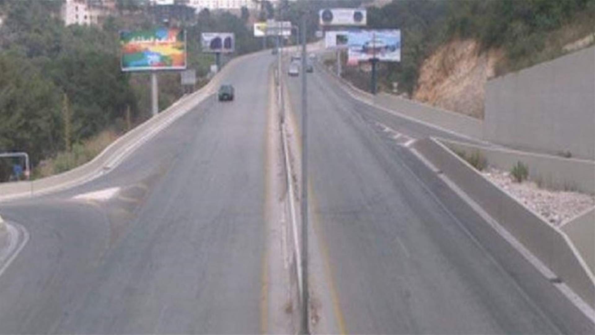 بالصورة - حادث مروع على طريق المتن السريع