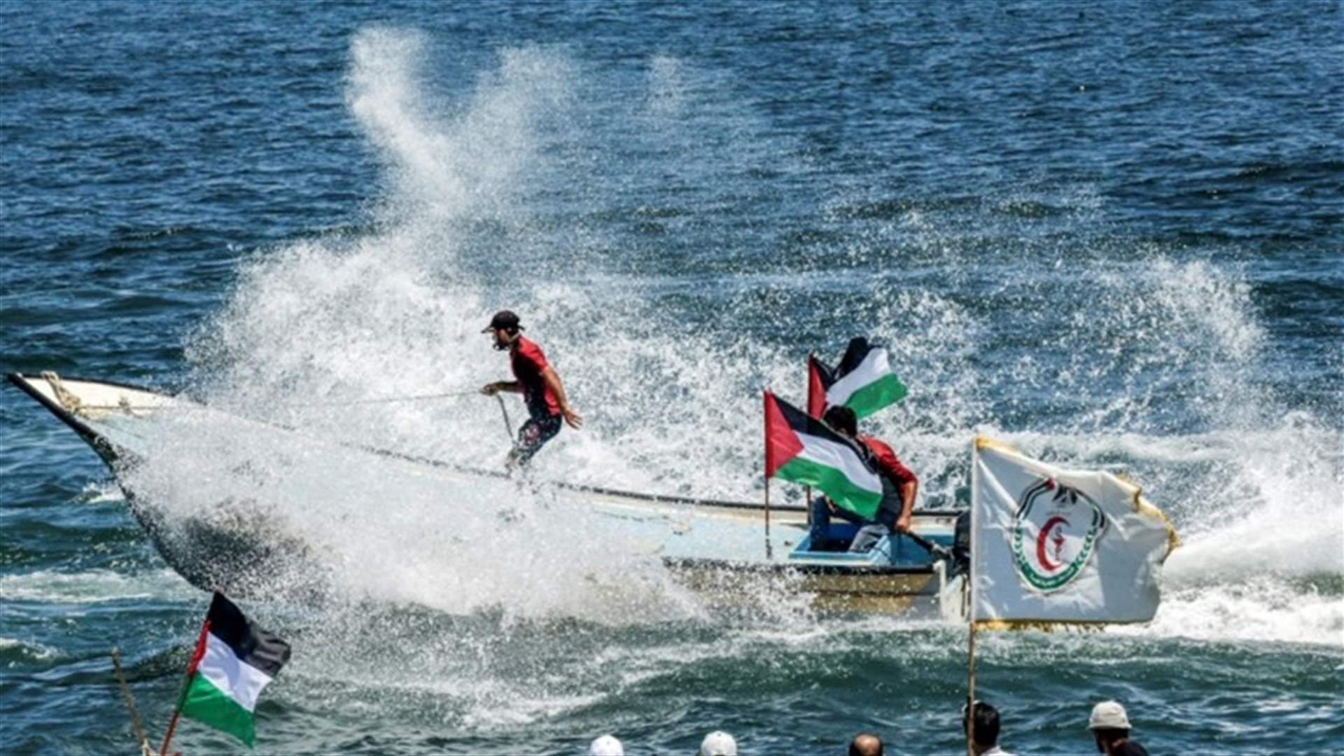 اسطول بحري يتحدى الحصار الاسرائيلي لقطاع غزة