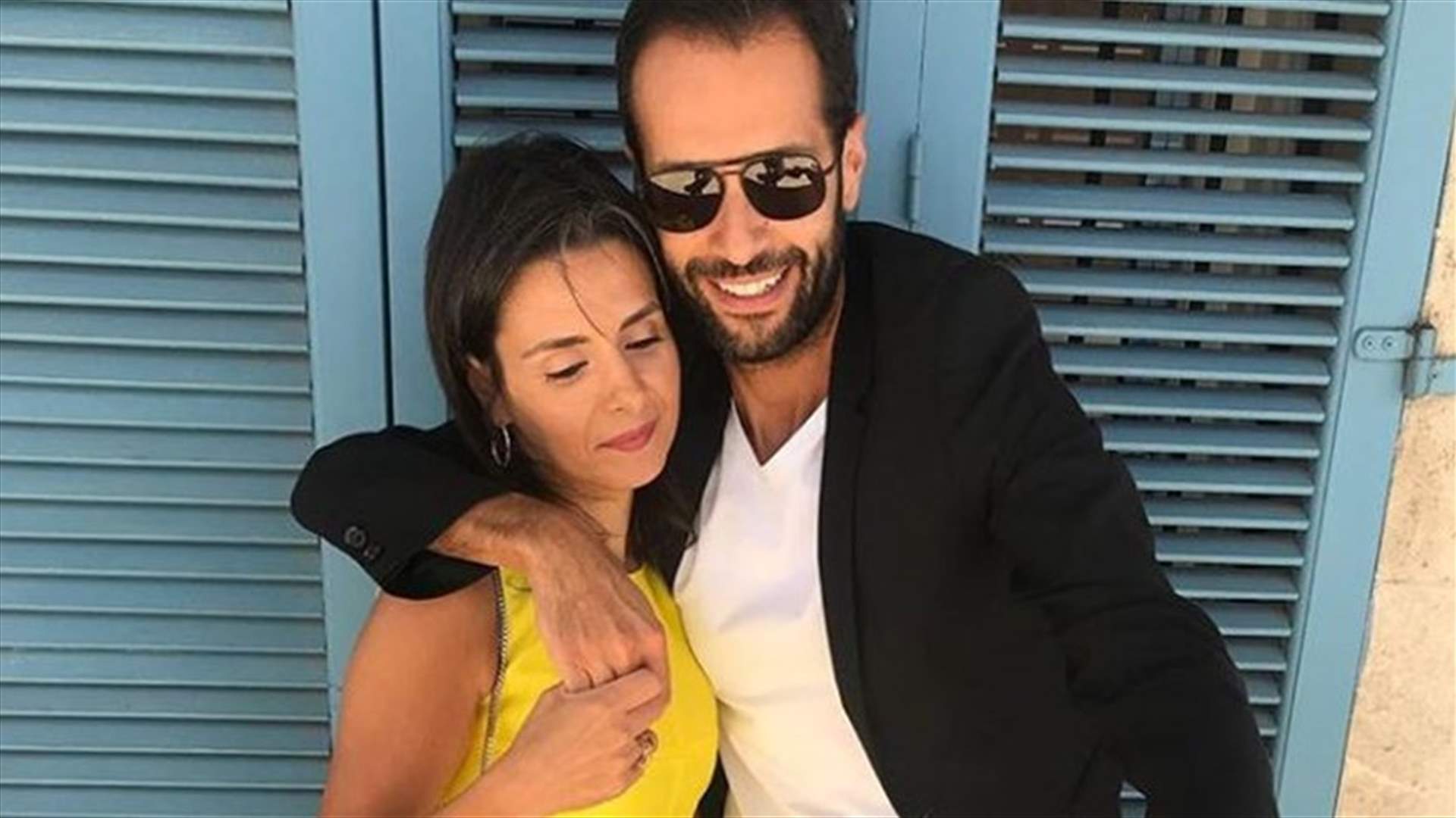 بعد 9 سنوات على زواجهما.. مالك مكتبي يجدّد عهده مع نايلة تويني