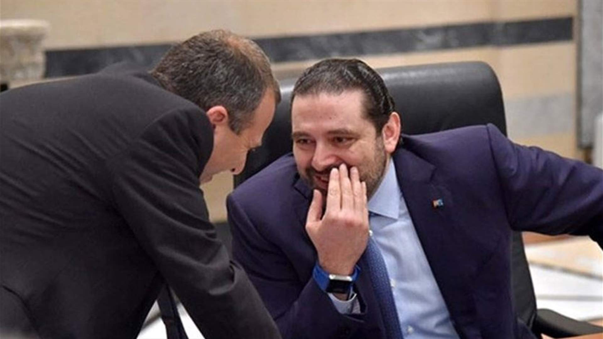الجمهورية: "الاتصالات قائمة" بين الحريري وباسيل..