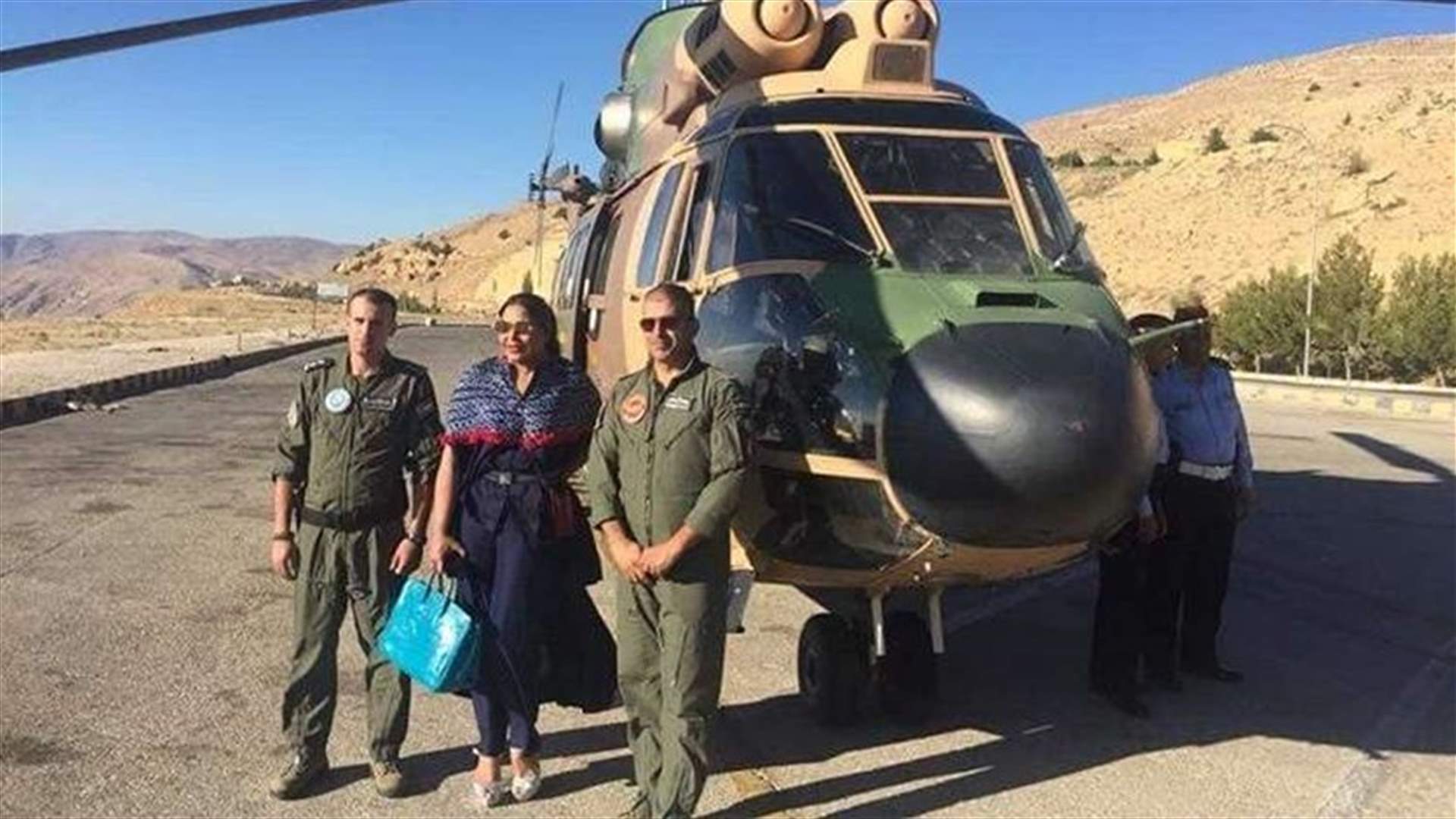 بالصور- طائرة عسكريّة تقلّ أحلام في الأردن.. الشعب يستاء والجيش الأردني يوضح