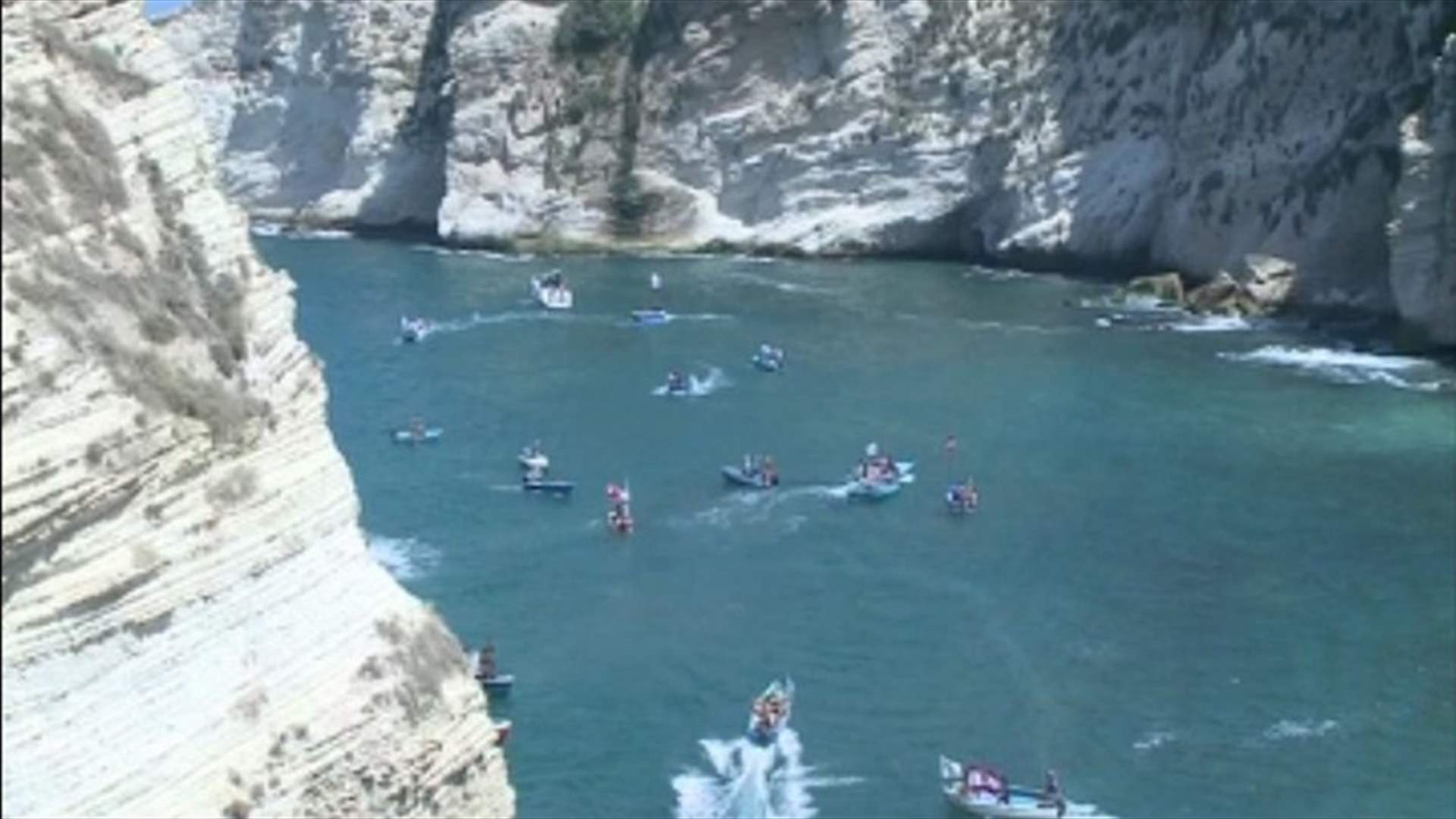 مهرجان بحري دعماً للجيش لمناسبة عيده