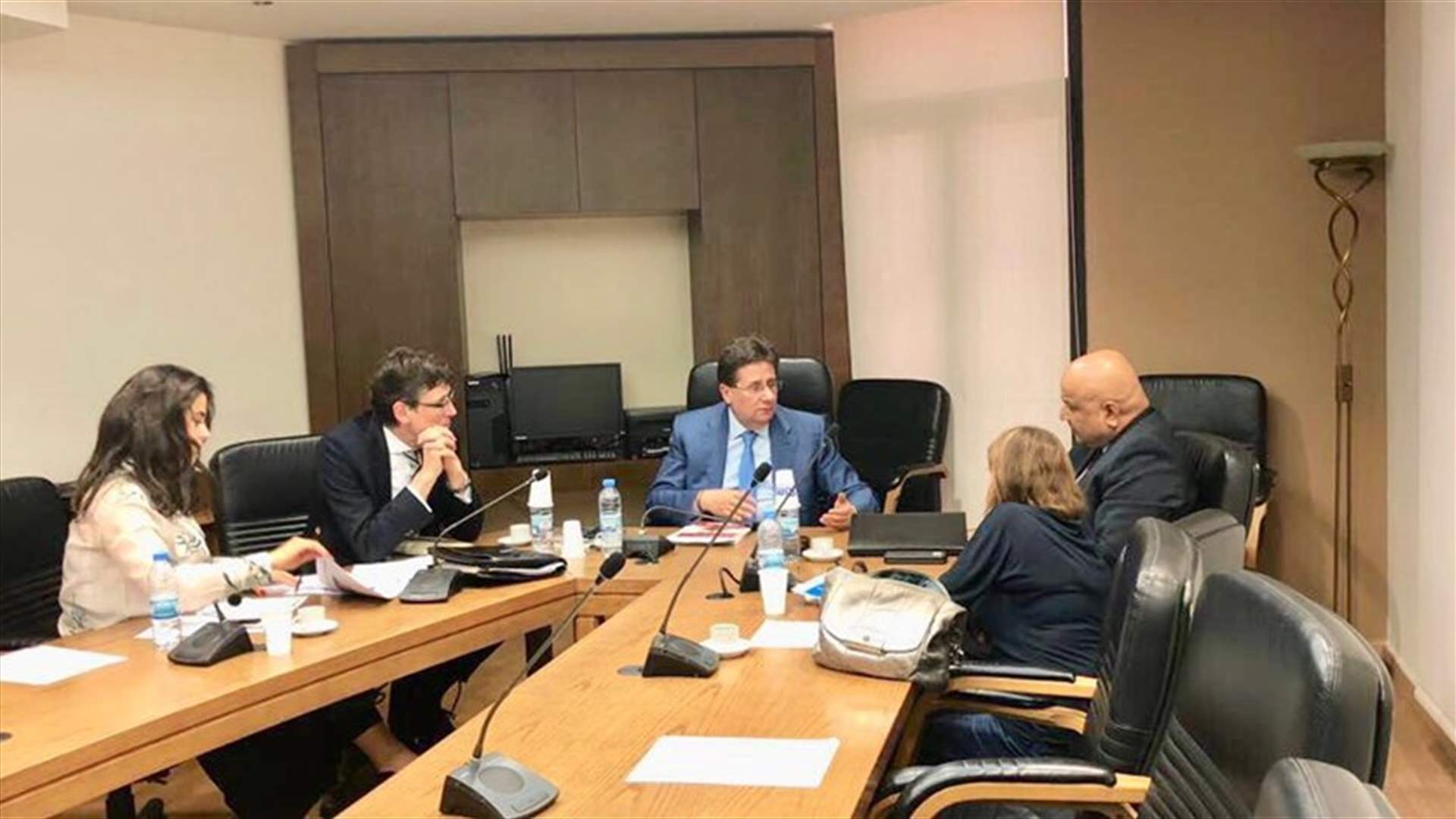 وفد من البنك الدولي يلتقي كنعان: مشاريع بقيمة مليار ومئة مليون دولار دخلت مسارها التنفيذي