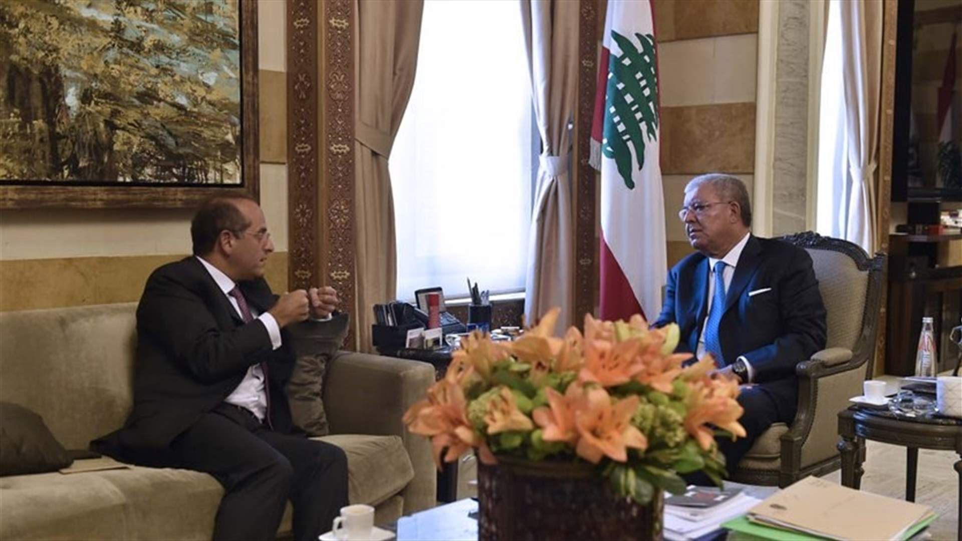Machnouq, Khoury meet over generators prices