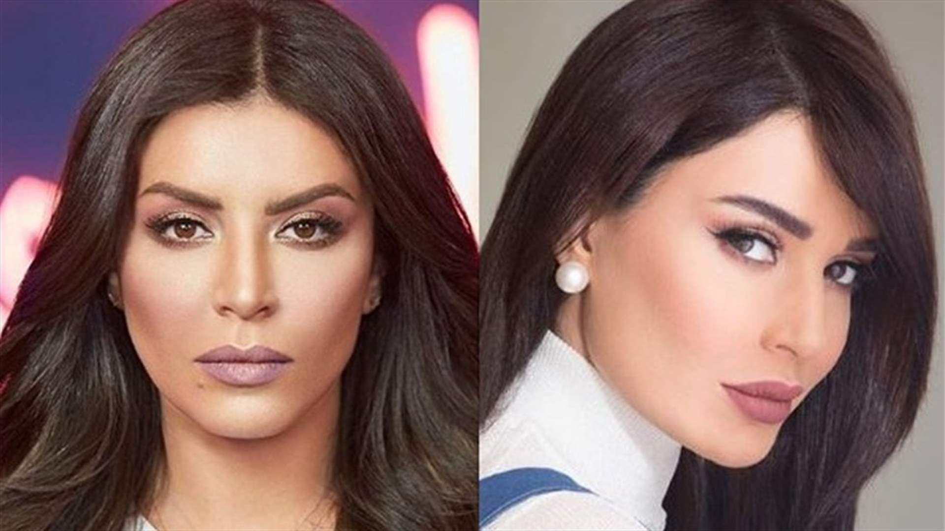 سيرين عبدالنور وأمل بوشوشة تتنافسان أنوثةً وجمالاً في صورة واحدة!