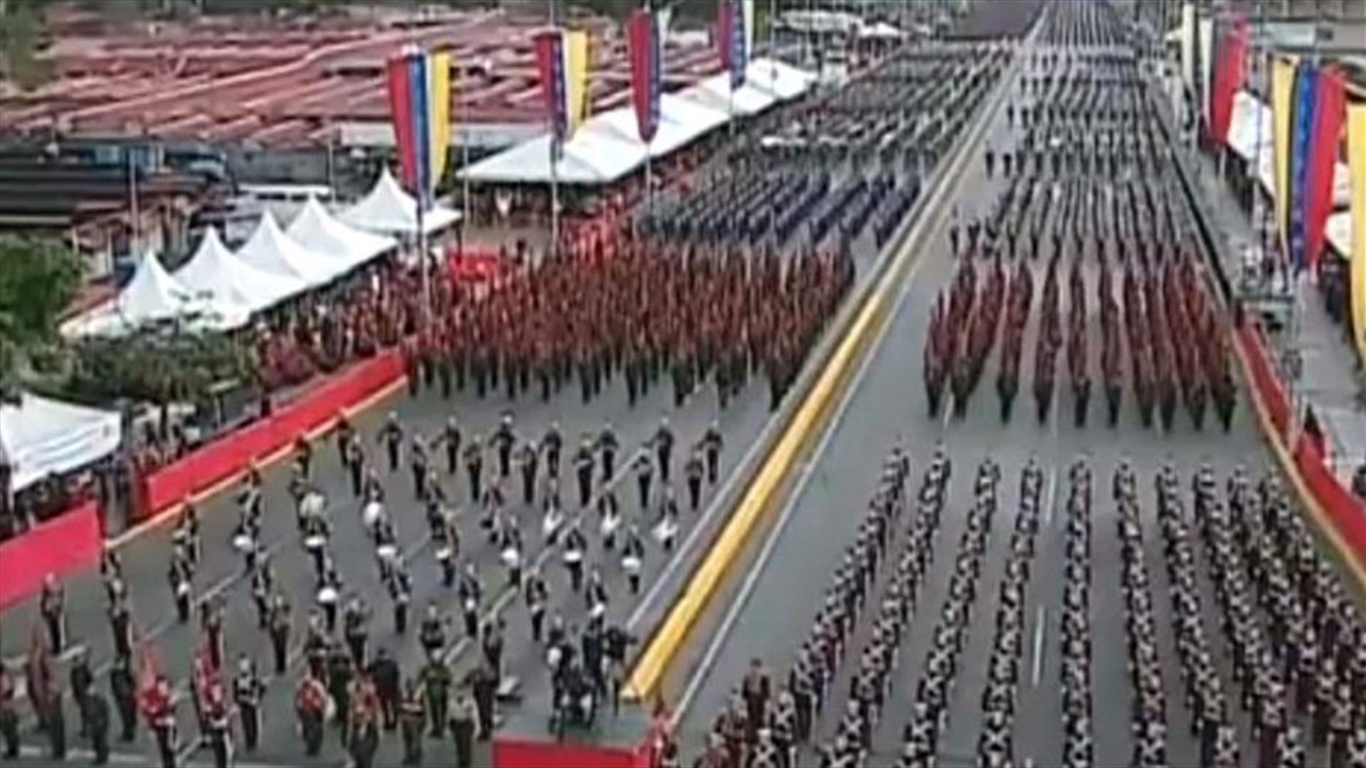 مادورو ينجو من محاولة اغتيال...وفيديو يوثق ما حصل