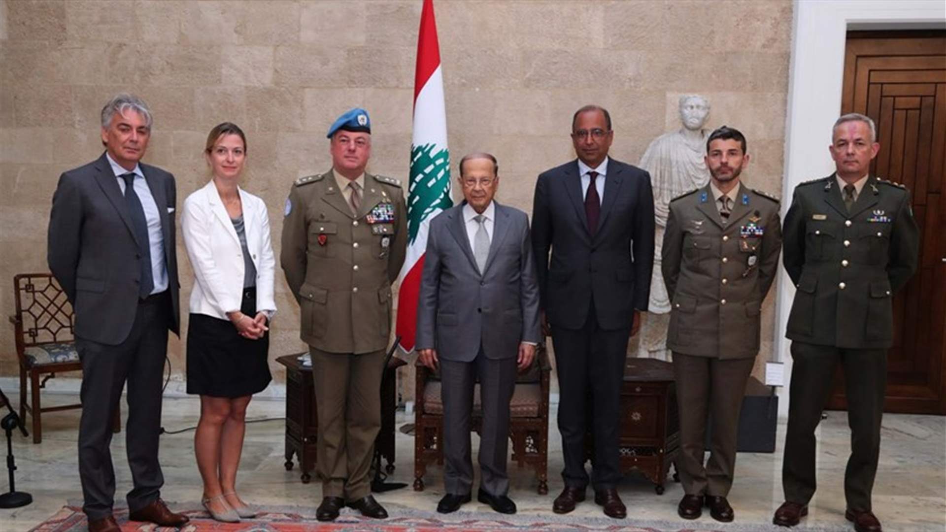 الرئيس عون لقائد اليونيفيل: تمديد عمل القوات الدولية يجب ان يتم وفقا للاسس والمعايير
