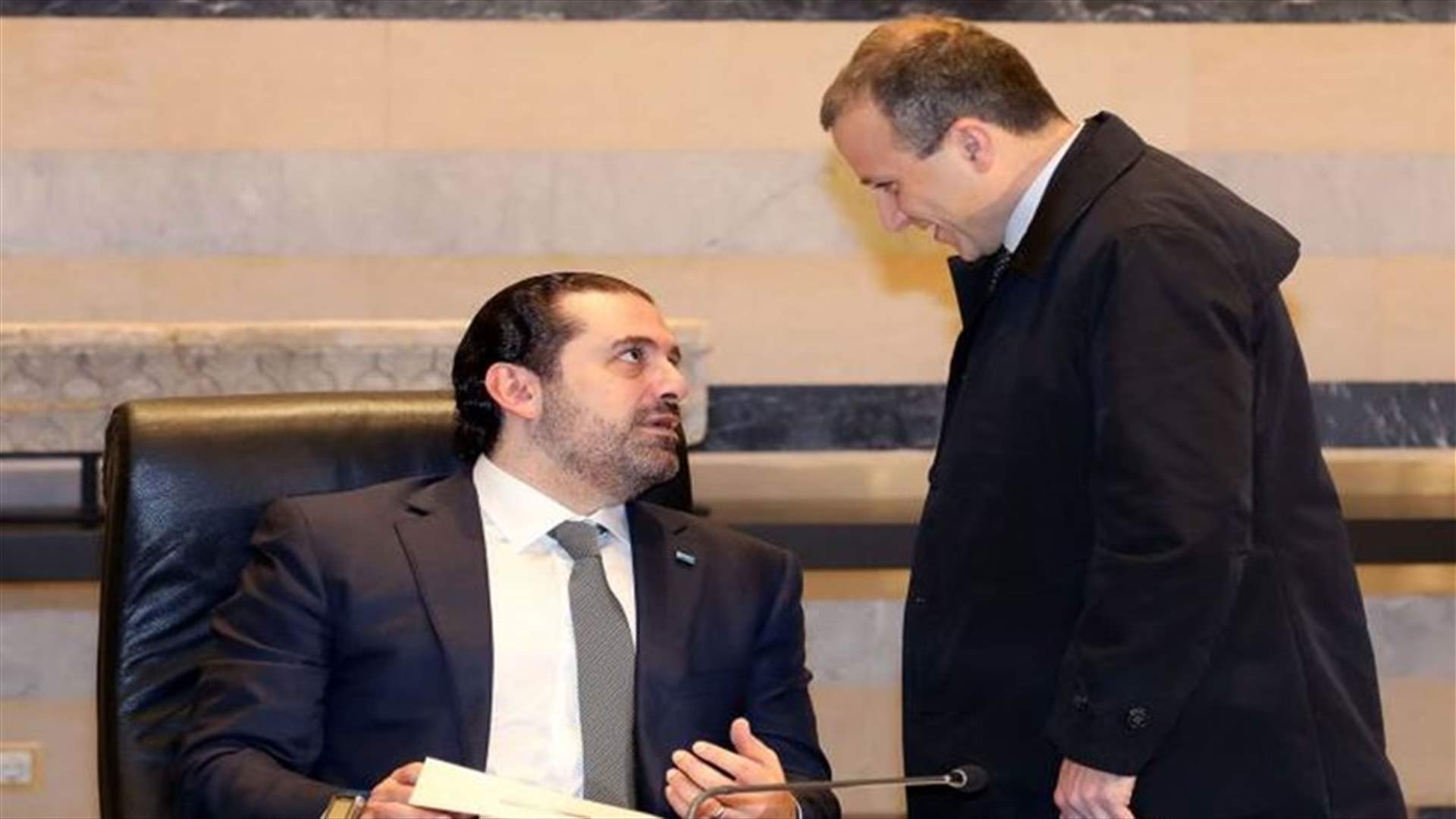 باسيل تلقى دعوة لزيارة الحريري وسيلبيها قريبا