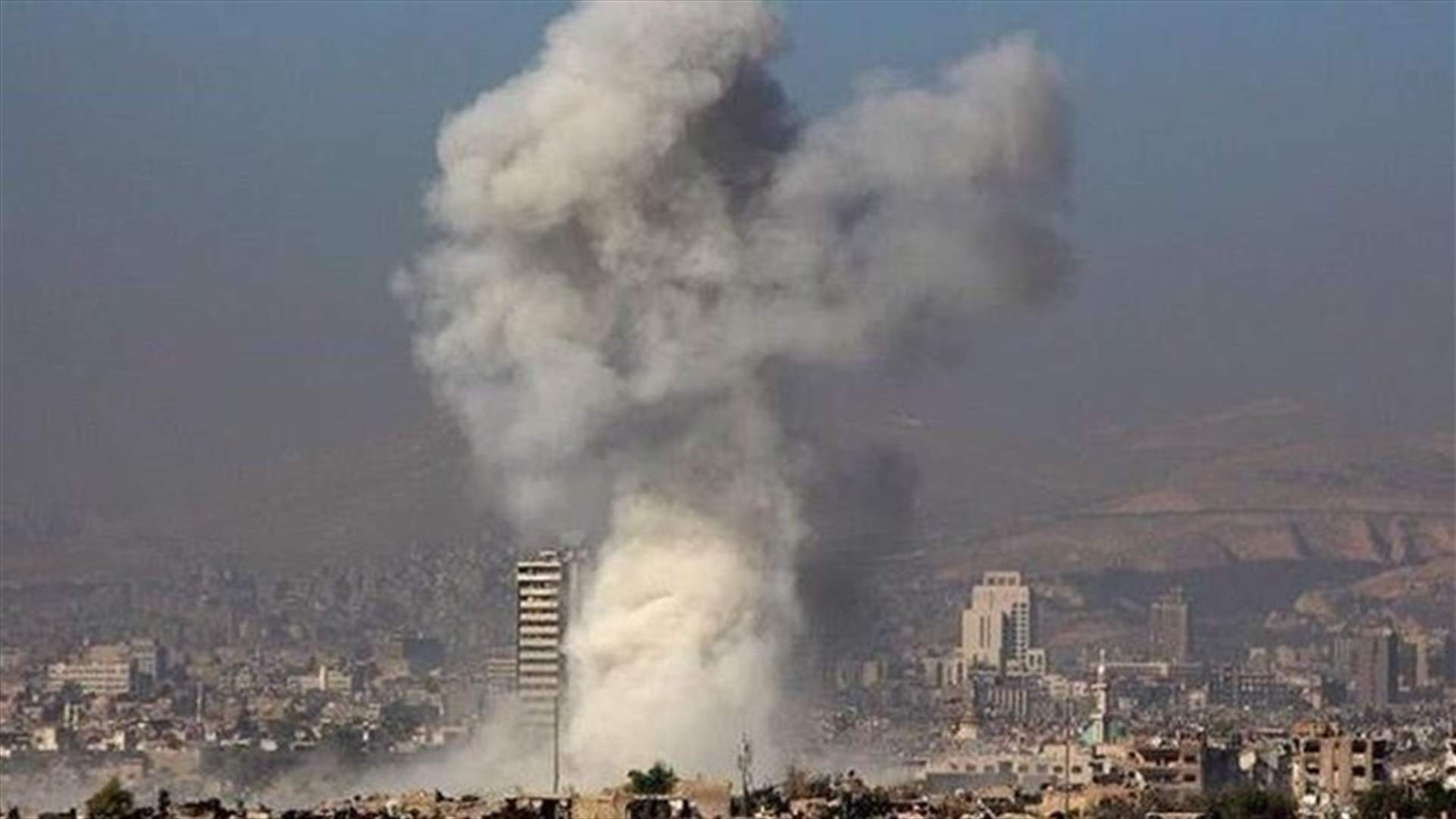 Wave of air strikes, shelling hits Syria's rebel-held bastion