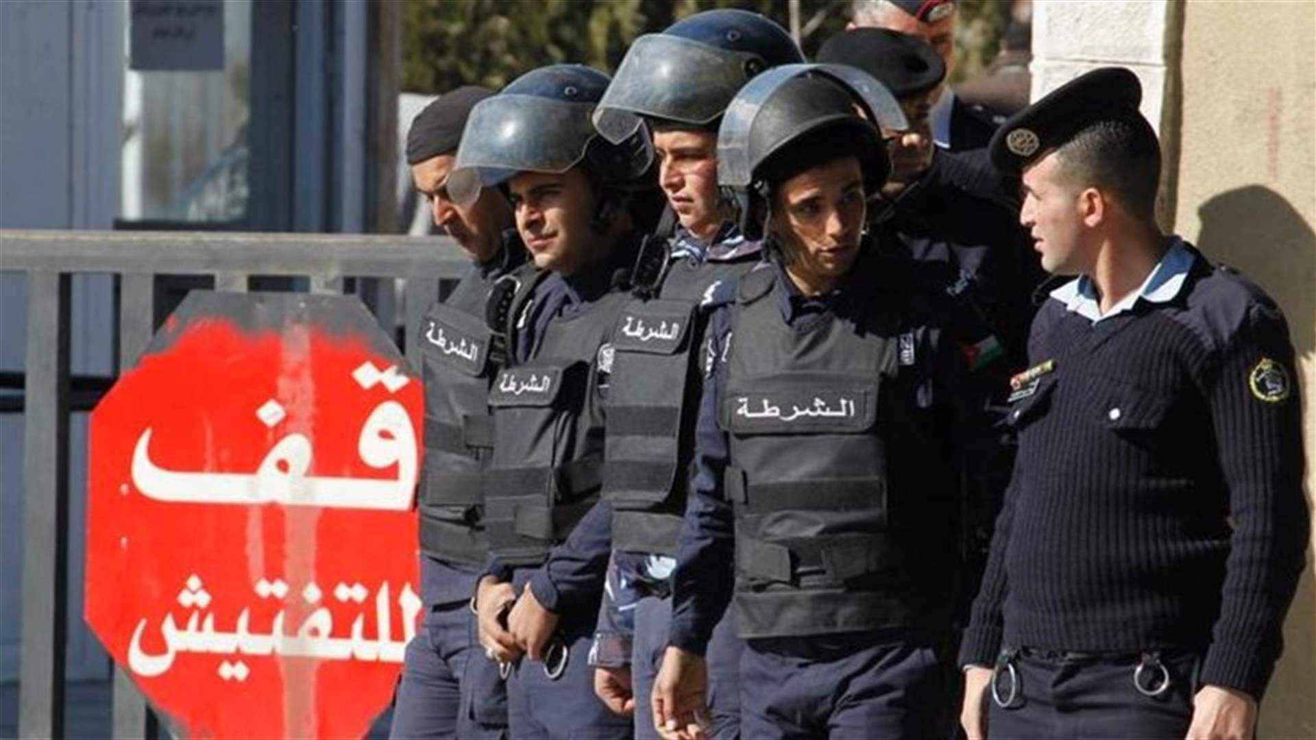 Jordan says explosive device behind blast that killed policeman