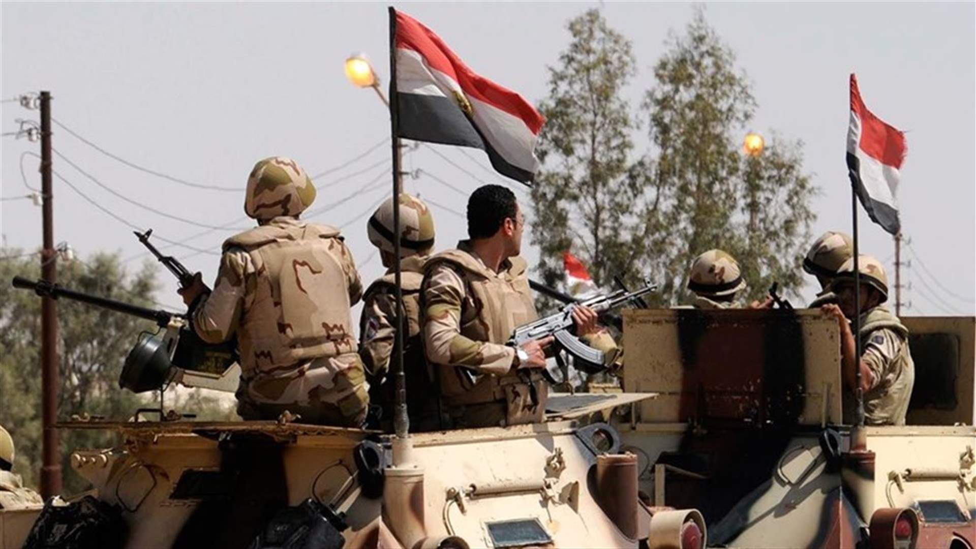 Egyptian forces kills 12 suspected militants in Sinai -agency