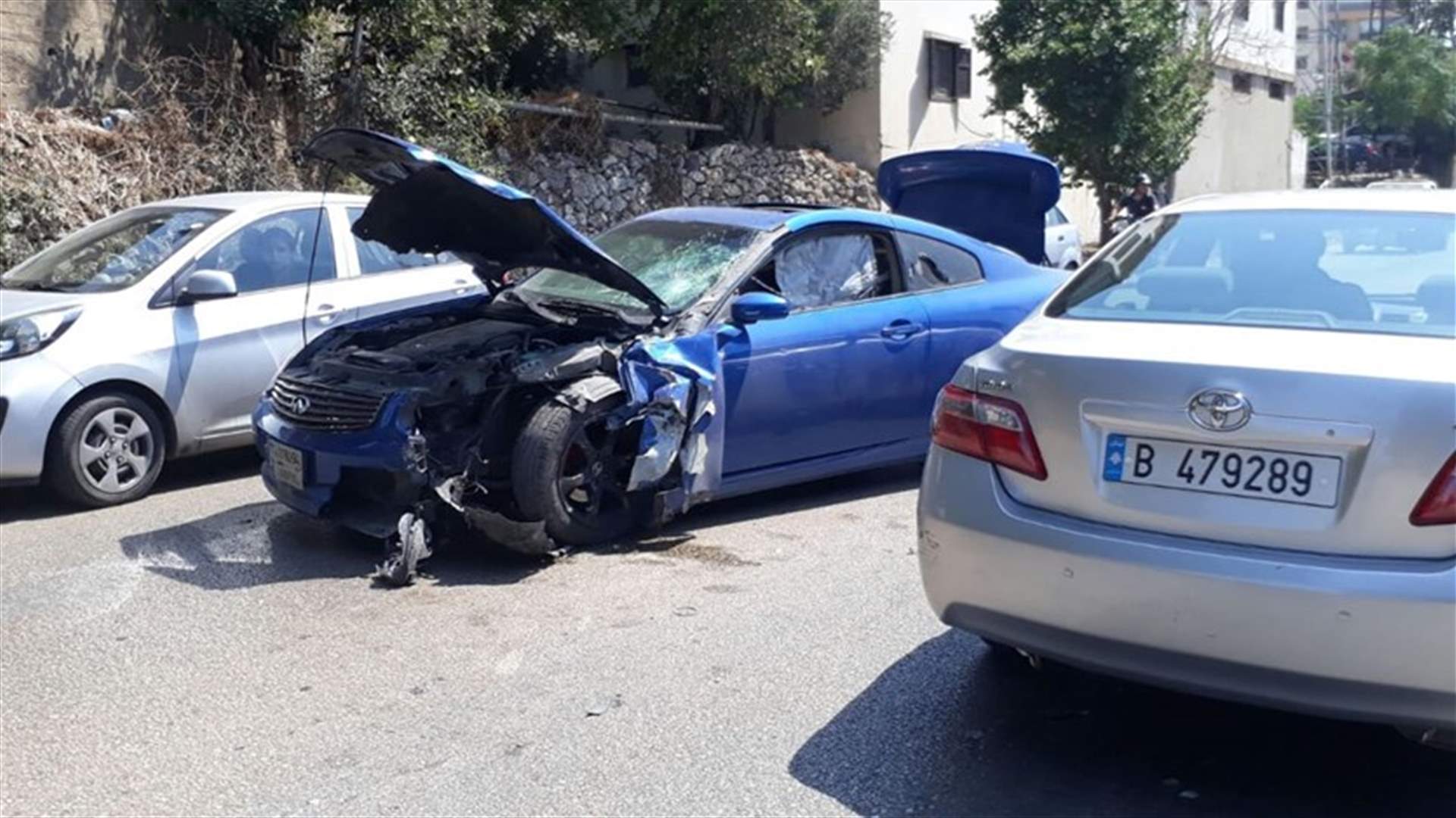 في ذوق مكايل...قتيل نتيجة تصادم بين مركبة ودراجة نارية (صور)