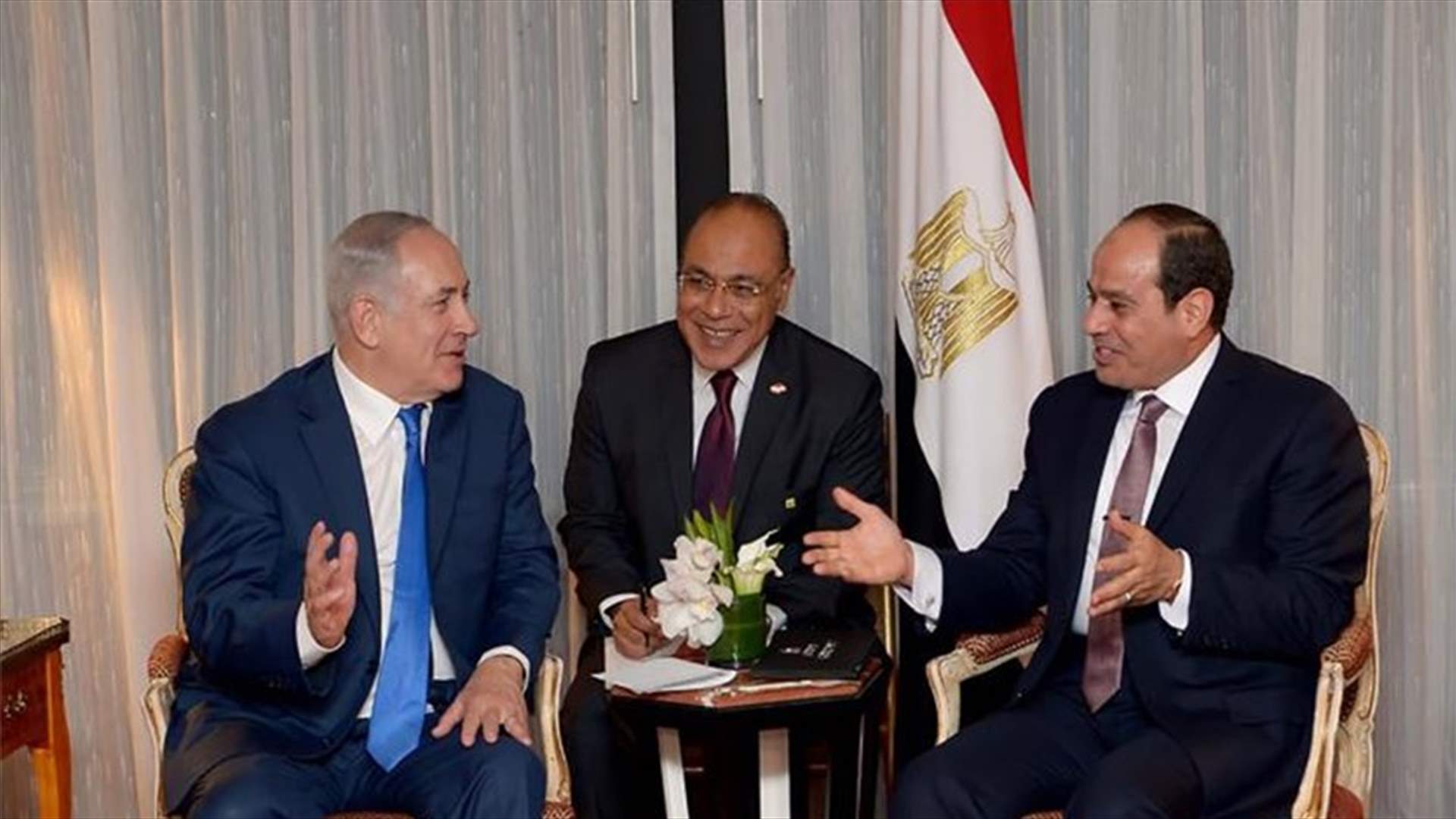 قمة سرية بين نتنياهو والسيسي... وغزة على طاولة الحوار