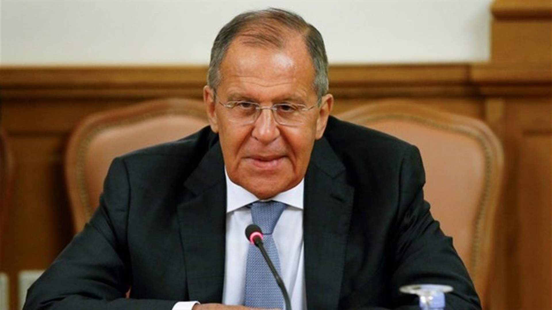 Russia's Lavrov says conditions exist for Syria refugee return