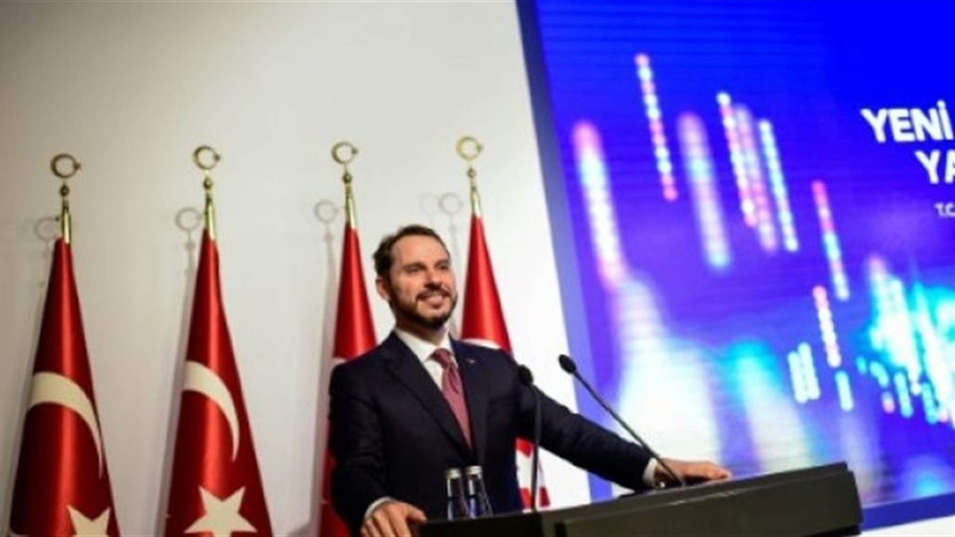 Turkey will emerge stronger from lira crisis, finance minister tells investors