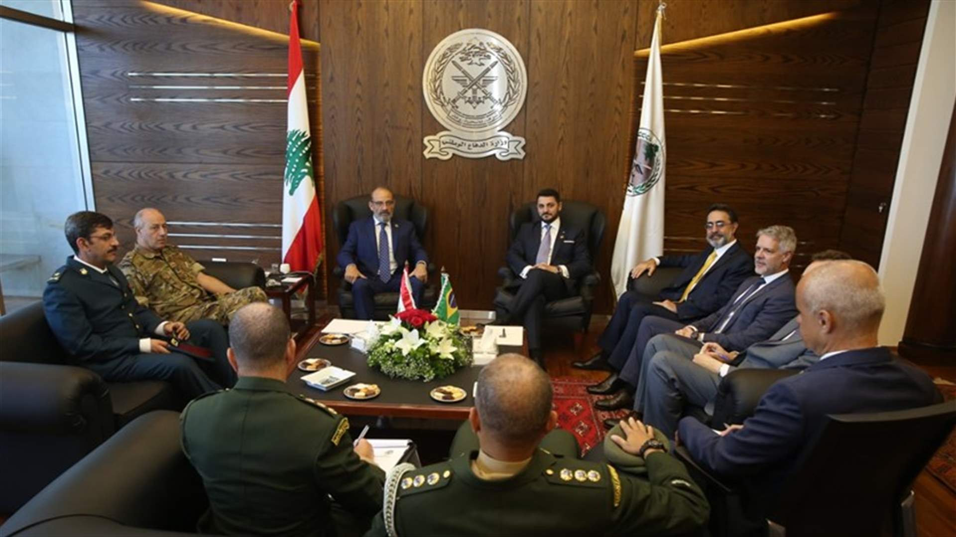 الصراف يؤكد امام الوفد البرازيلي موقف لبنان الرافض المساس بسيادته