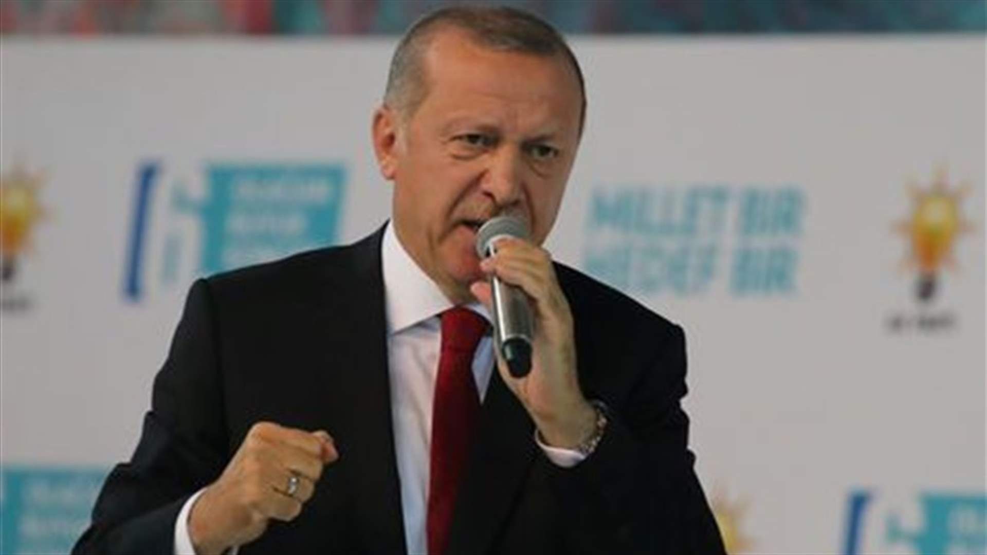 Turkey's Erdogan says to challenge "games" on the economy