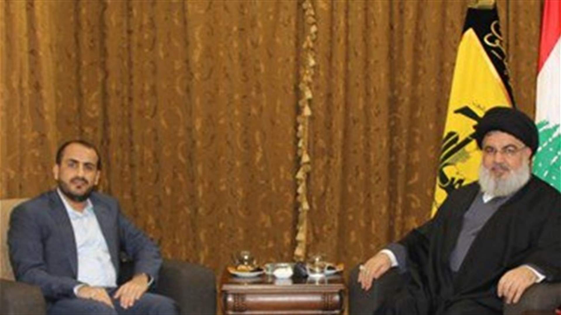 Hezbollah chief meets Houthi delegation