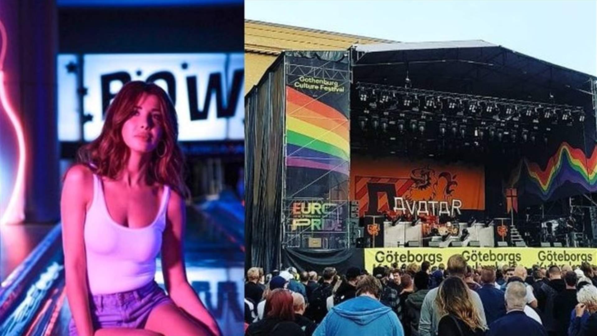 نانسي عجرم والمثلية الجنسية في السويد.. القصة الكاملة لإزالة أعلام قوس القزح من حفلها
