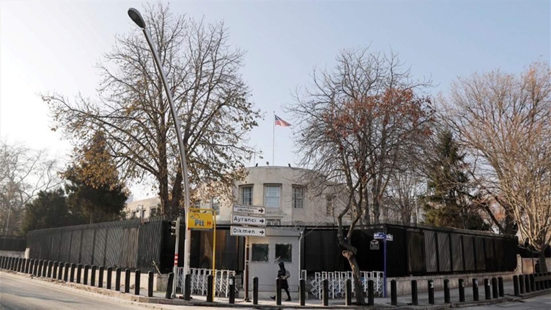Shots fired at US embassy in Turkish capital, no casualties
