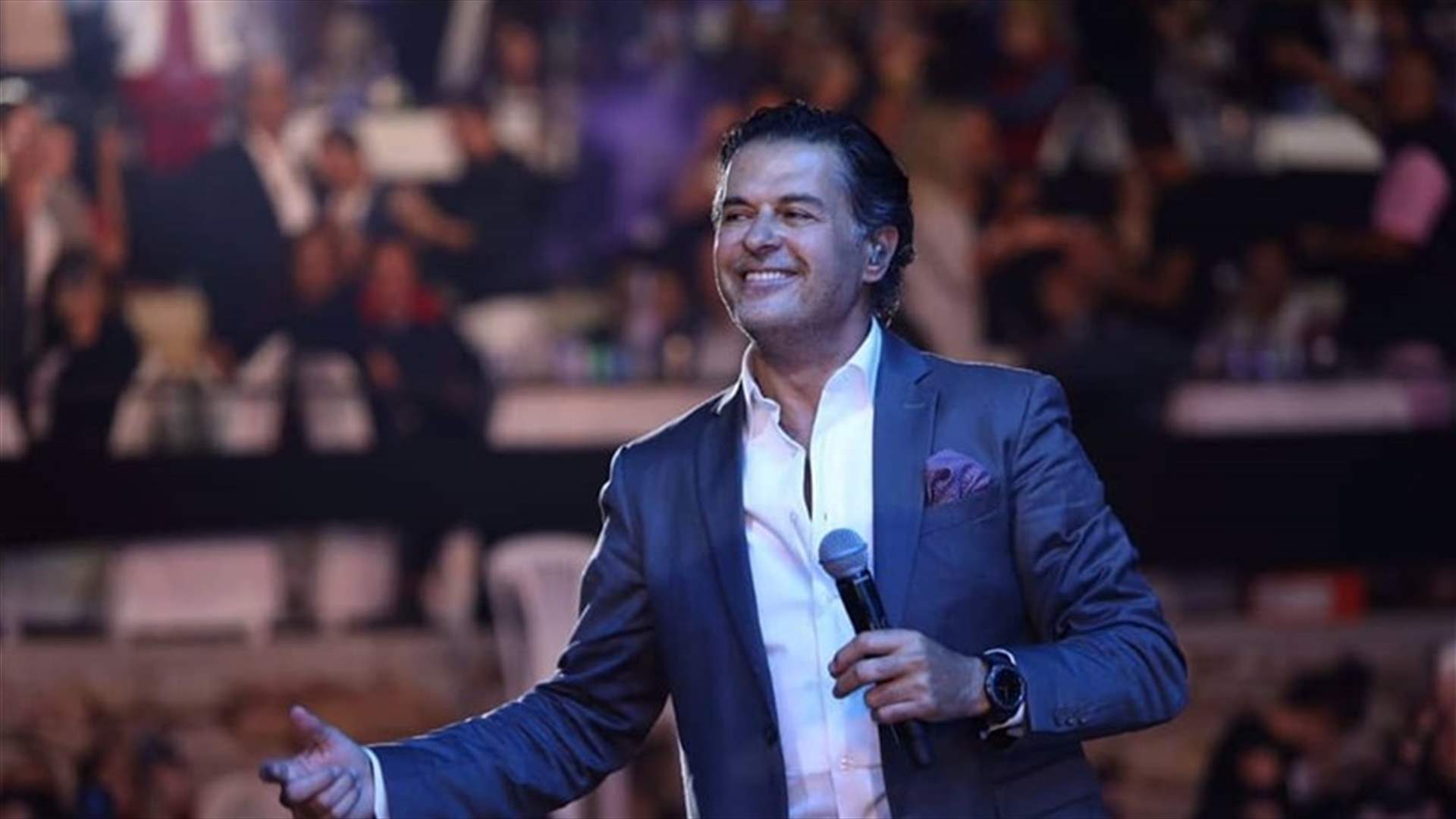 راغب علامة يستذكر الأوقات السعيدة مع ابنه في إيبيزا بهذه الصورة
