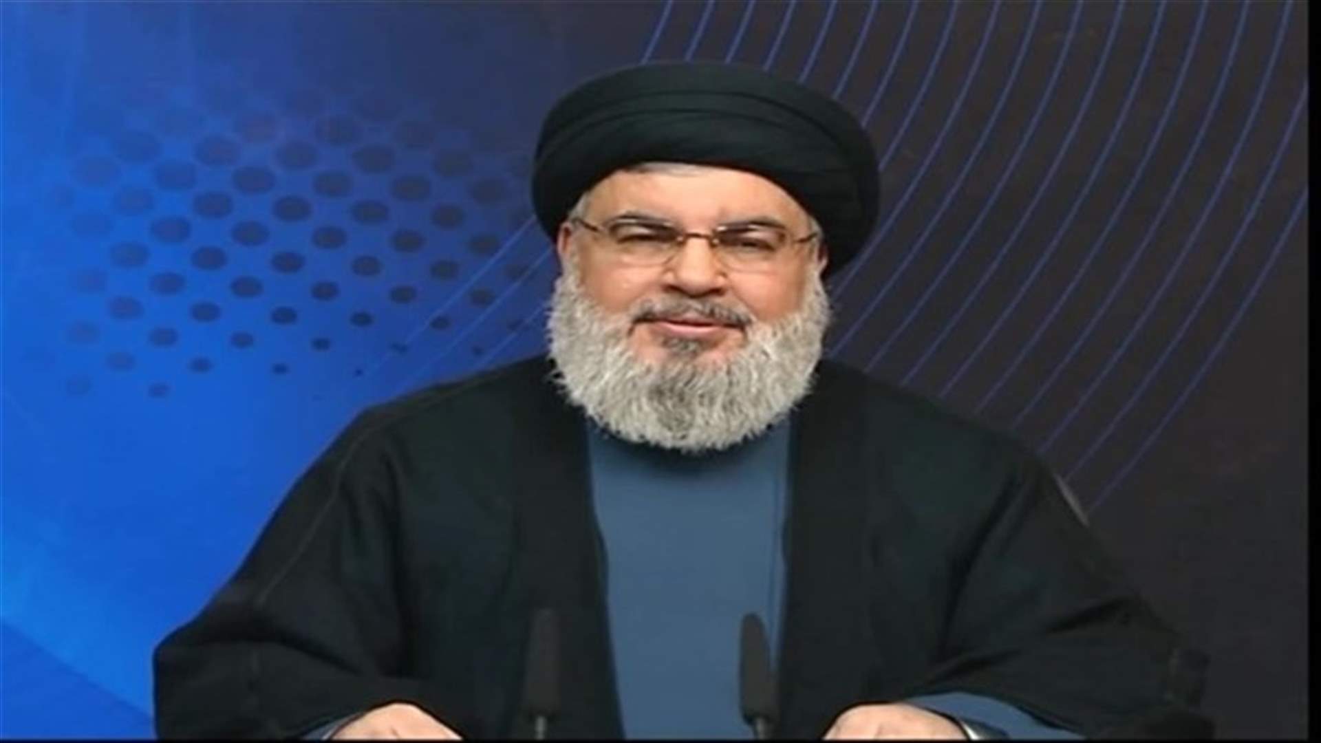 كلمة للسيد نصر الله الاحد...