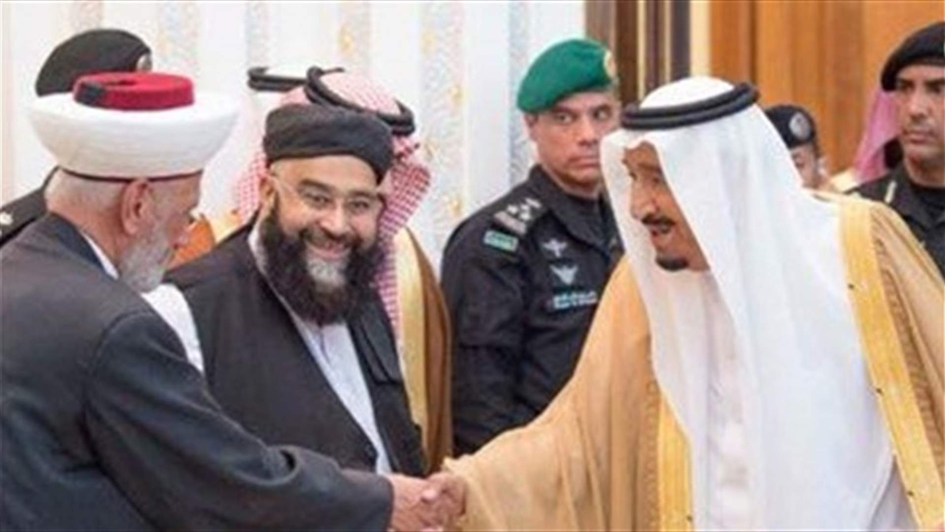 Mufti Derian meets King Salman in Saudi Arabia