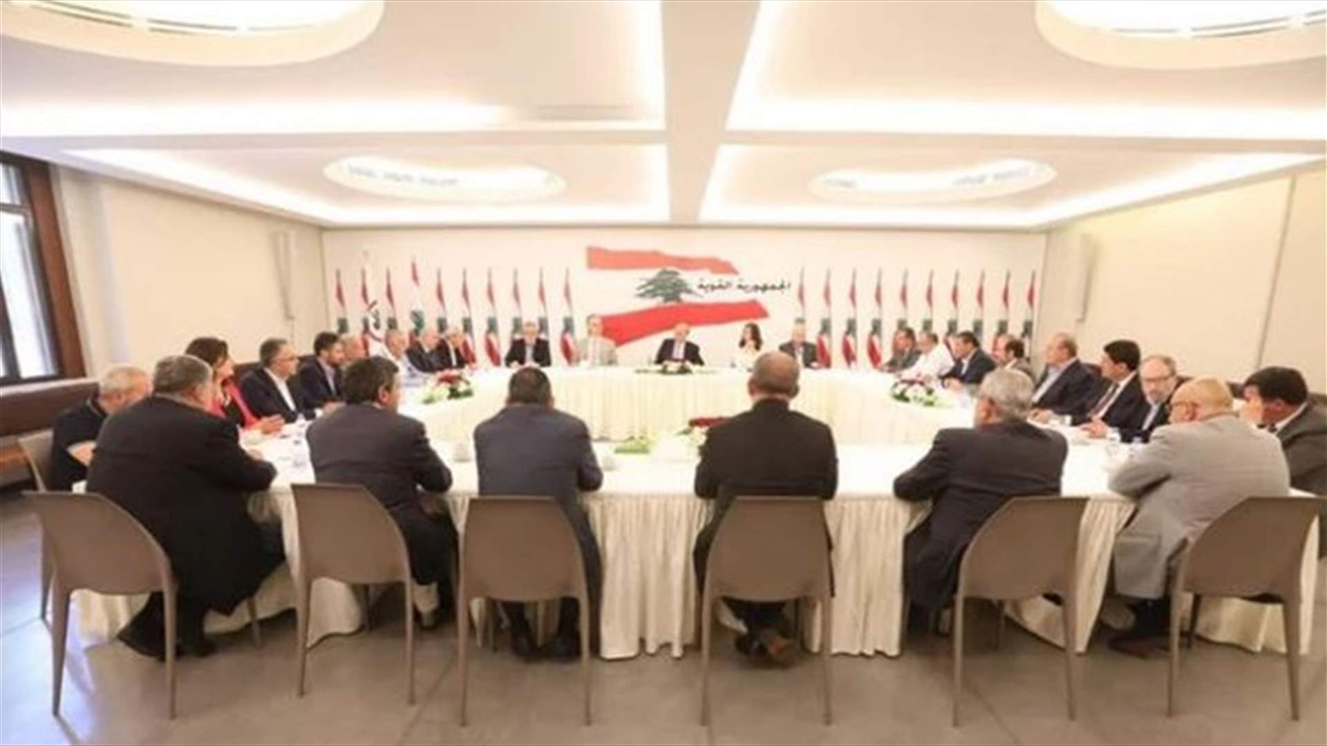 تكتل &quot;الجمهورية القوية&quot;: نستغرب الاصرار المتعمد على التطبيع مع النظام السوري