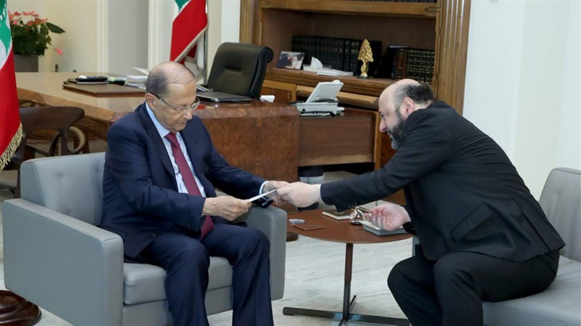Geagea invites Aoun to attend Martyrs’ Mass on Sept. 9 in Maarab