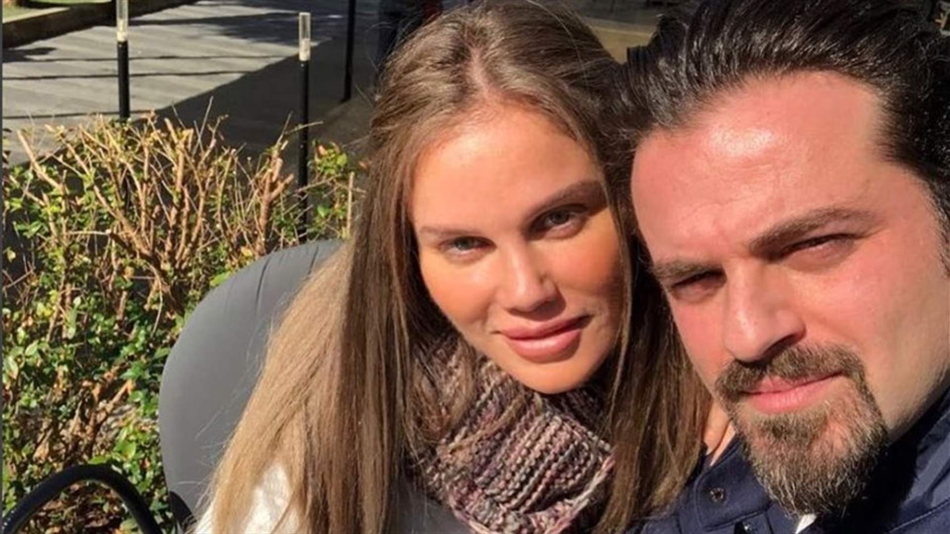 نيكول سابا بصورة مع يوسف الخال... وتعليق عن سرّ السعادة الزوجية