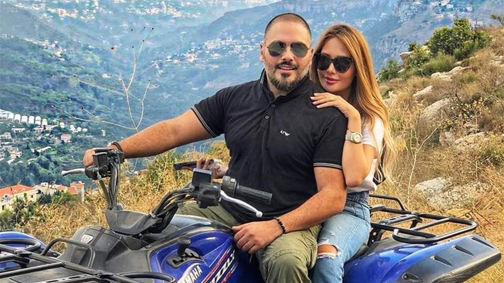 رامي عياش يُقدم هدية مميزة لزوجته احتفالاً بالذكرى الخامسة لزواجهما