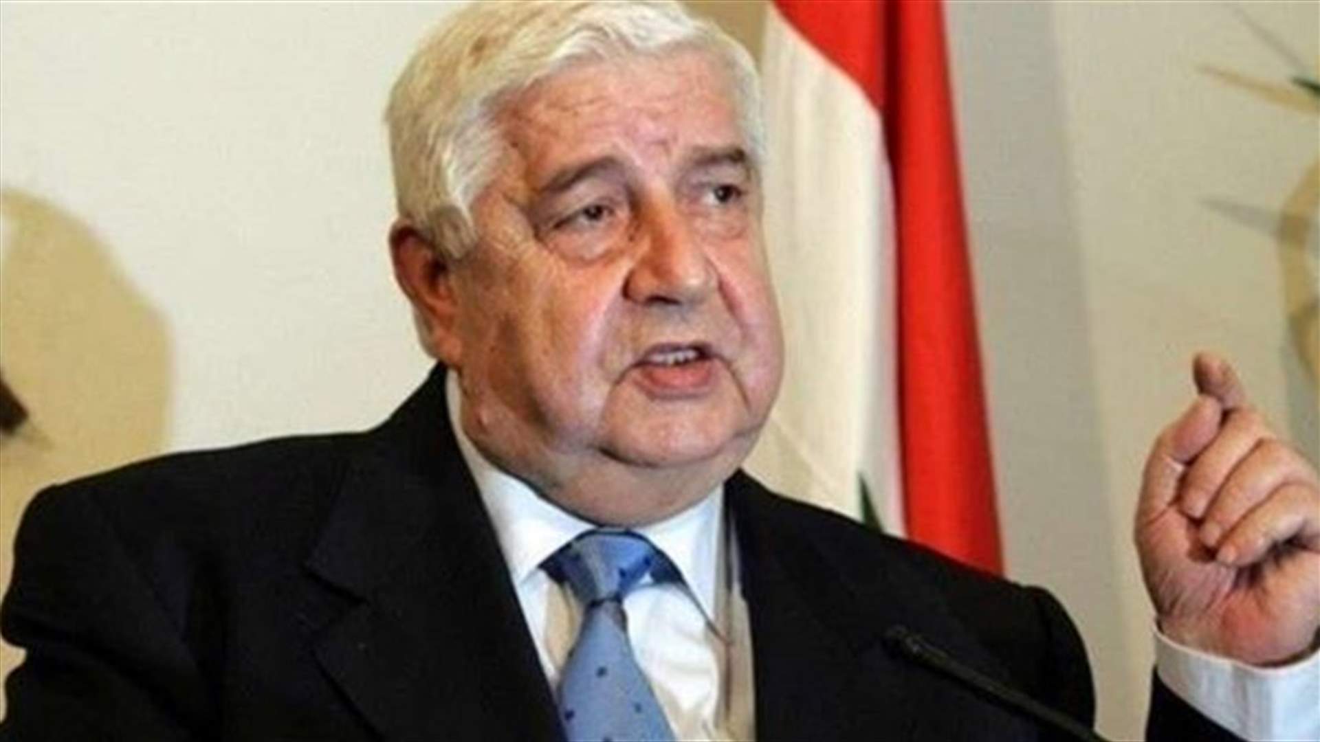 Syrian foreign minister to visit Moscow next week - RIA news agency