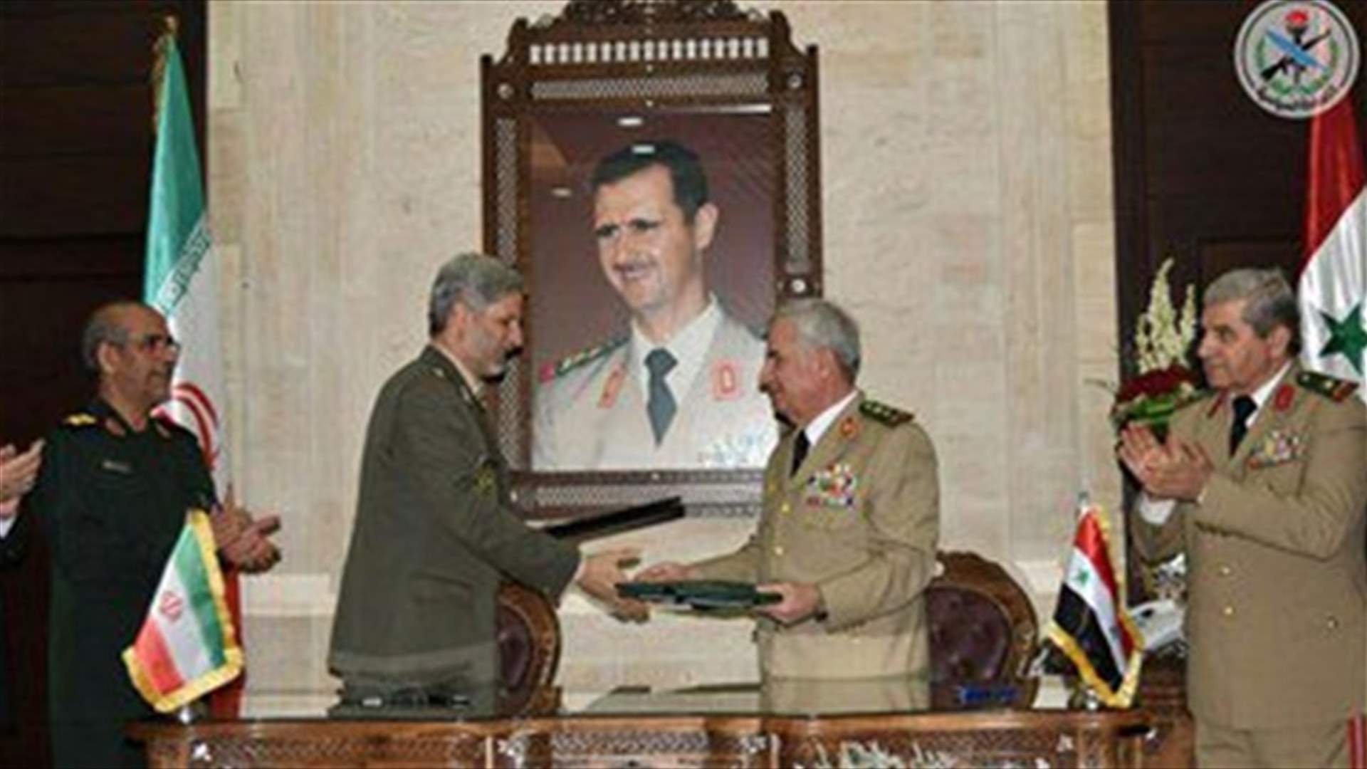Iran and Syria sign deal for military cooperation