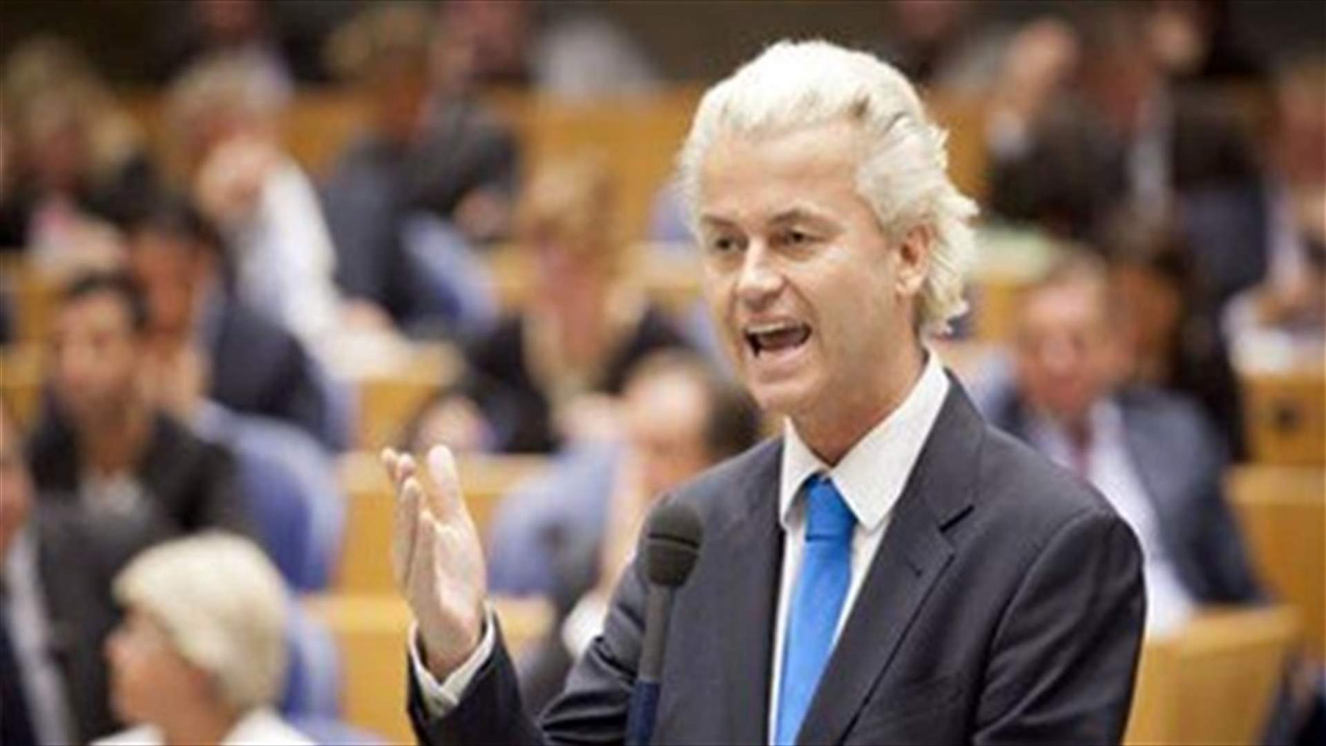 Pakistan complains to Netherlands over Wilders Prophet Mohammed cartoon plans