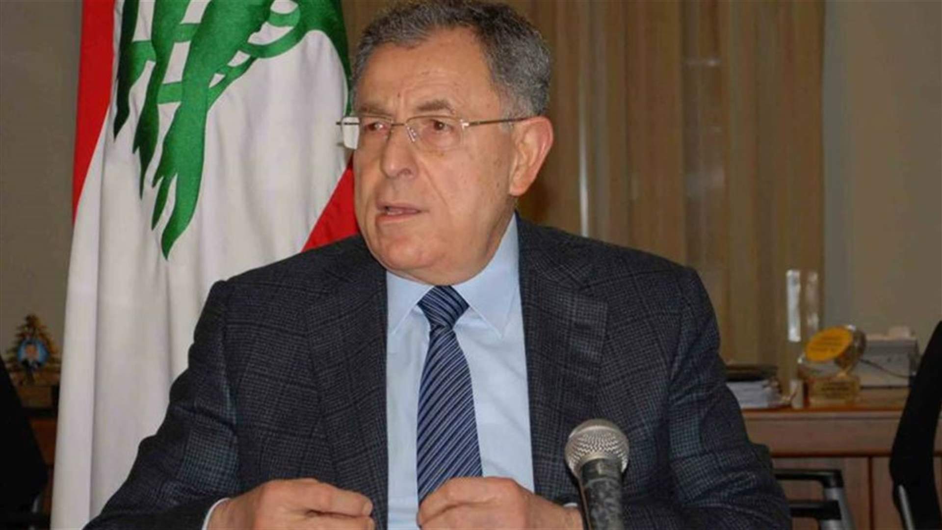 ماذا طلب السنيورة من الراعي خلال زيارته لبكركي؟