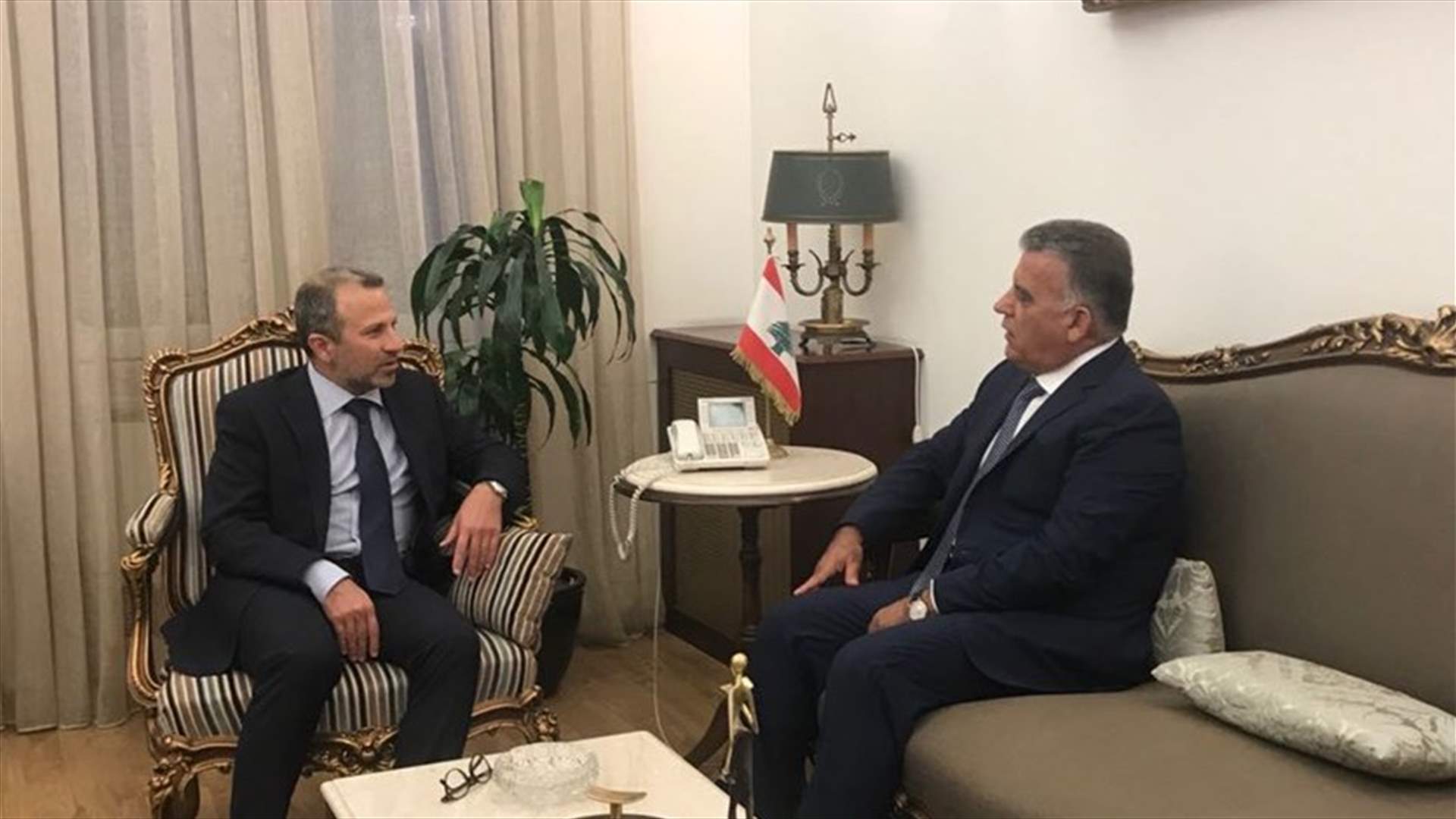 باسيل التقى اللواء ابراهيم... وهذا ما تطرقا اليه