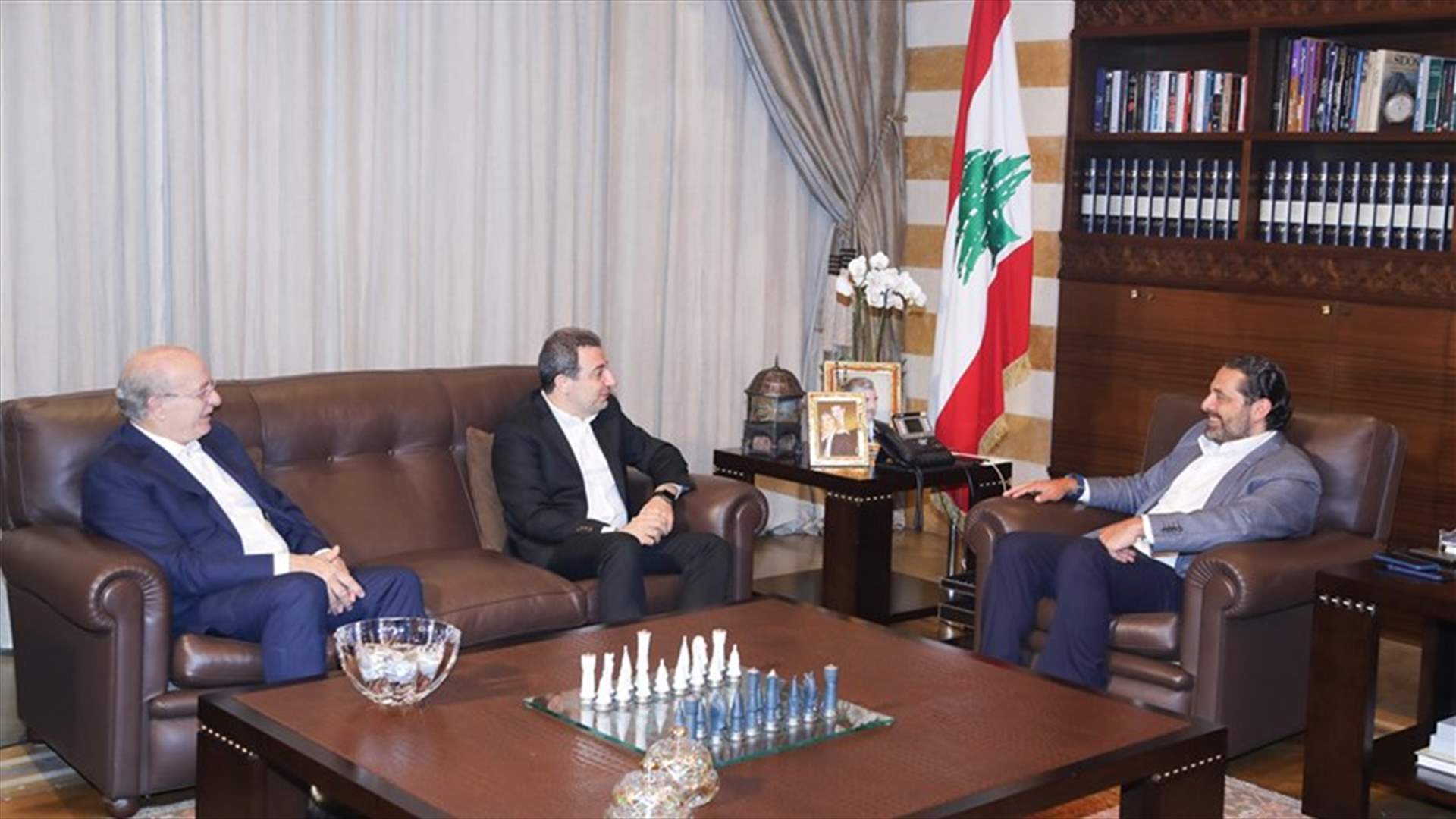 الحريري تابع مع ابو فاعور موضوع تشكيل الحكومة