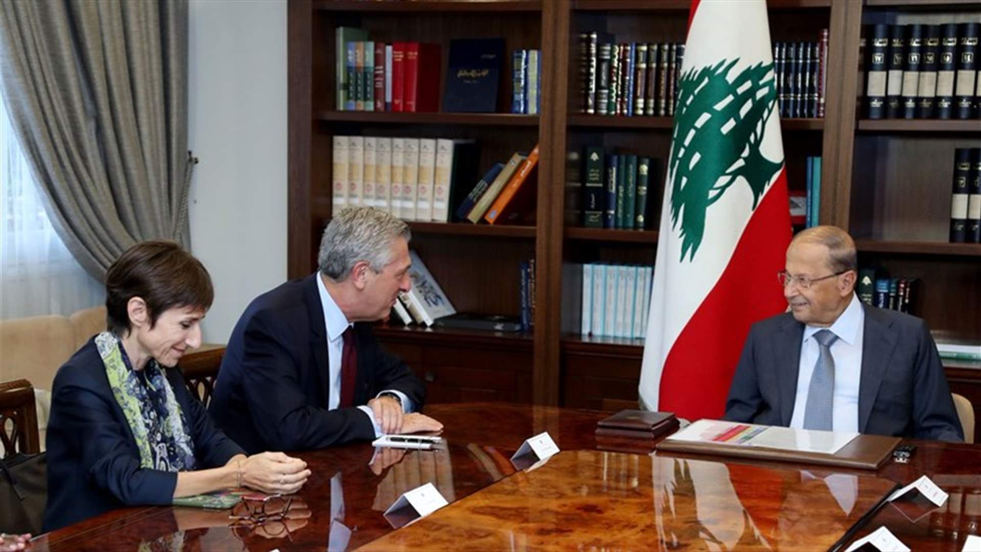 ملف النازحين بين الرئيس عون وغراندي