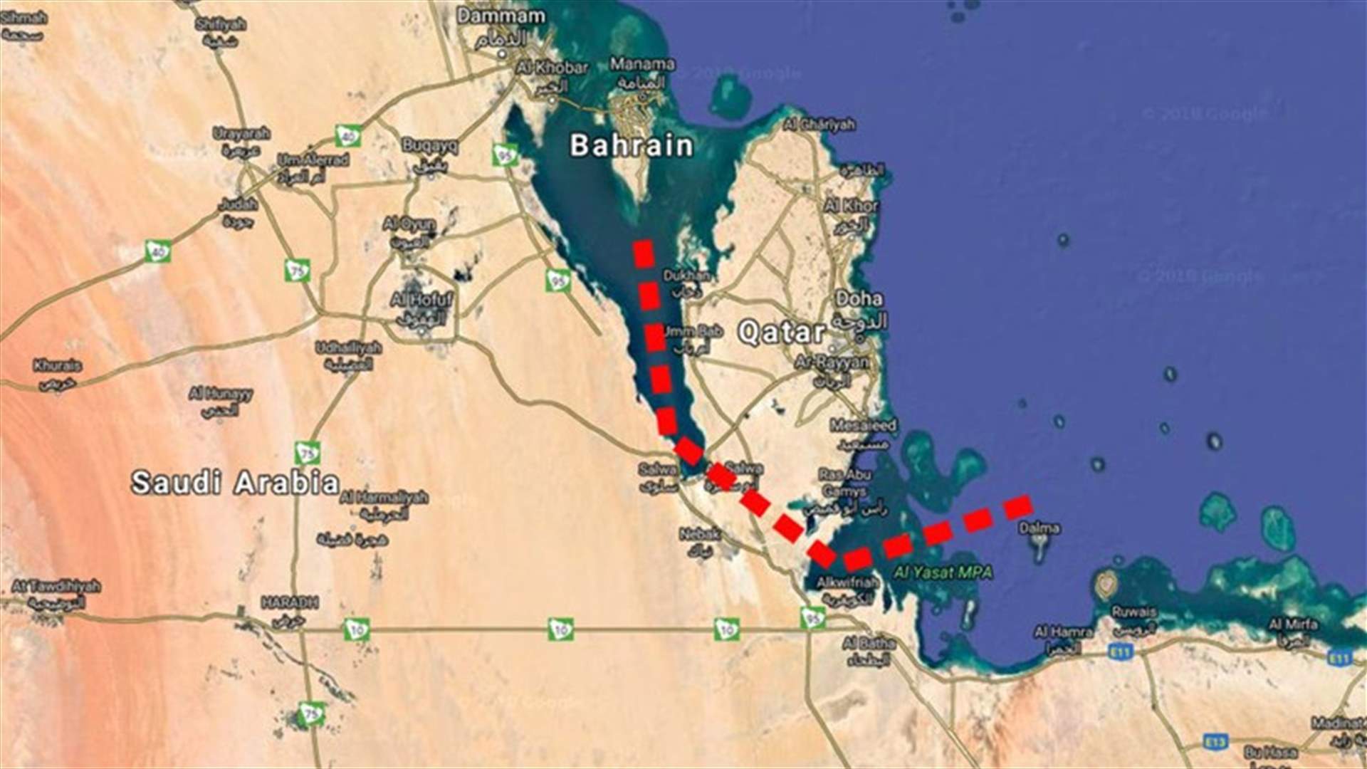 Saudi official hints at plan to dig canal on Qatar border