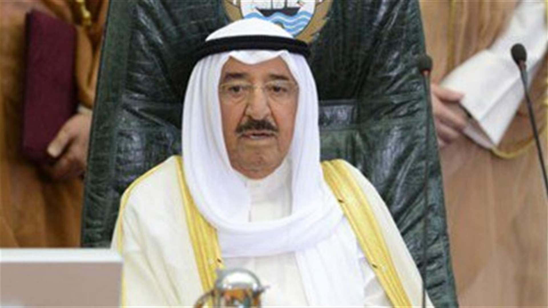 Kuwait emir announces visit to Washington, talks with Trump