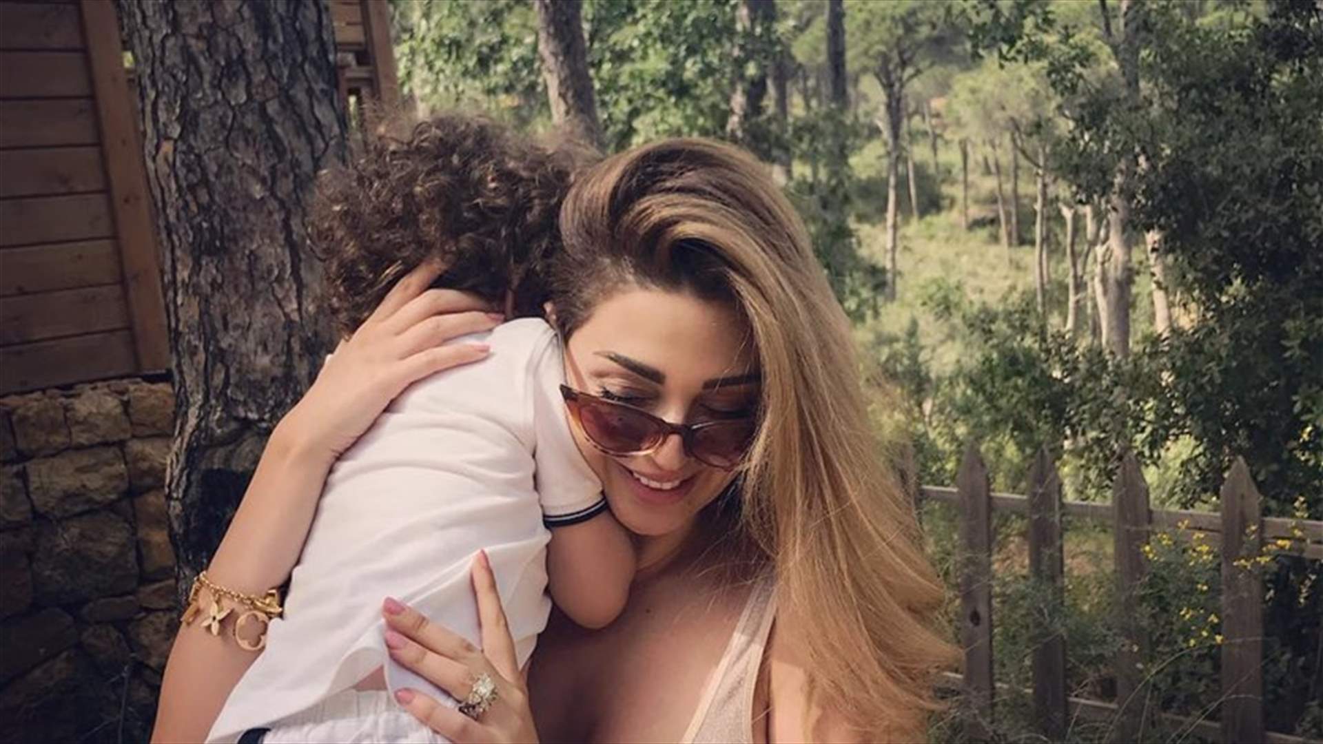 ميريام فارس تُمضي يومها بطريقة مميزة مع ابنها (صورة طريفة)