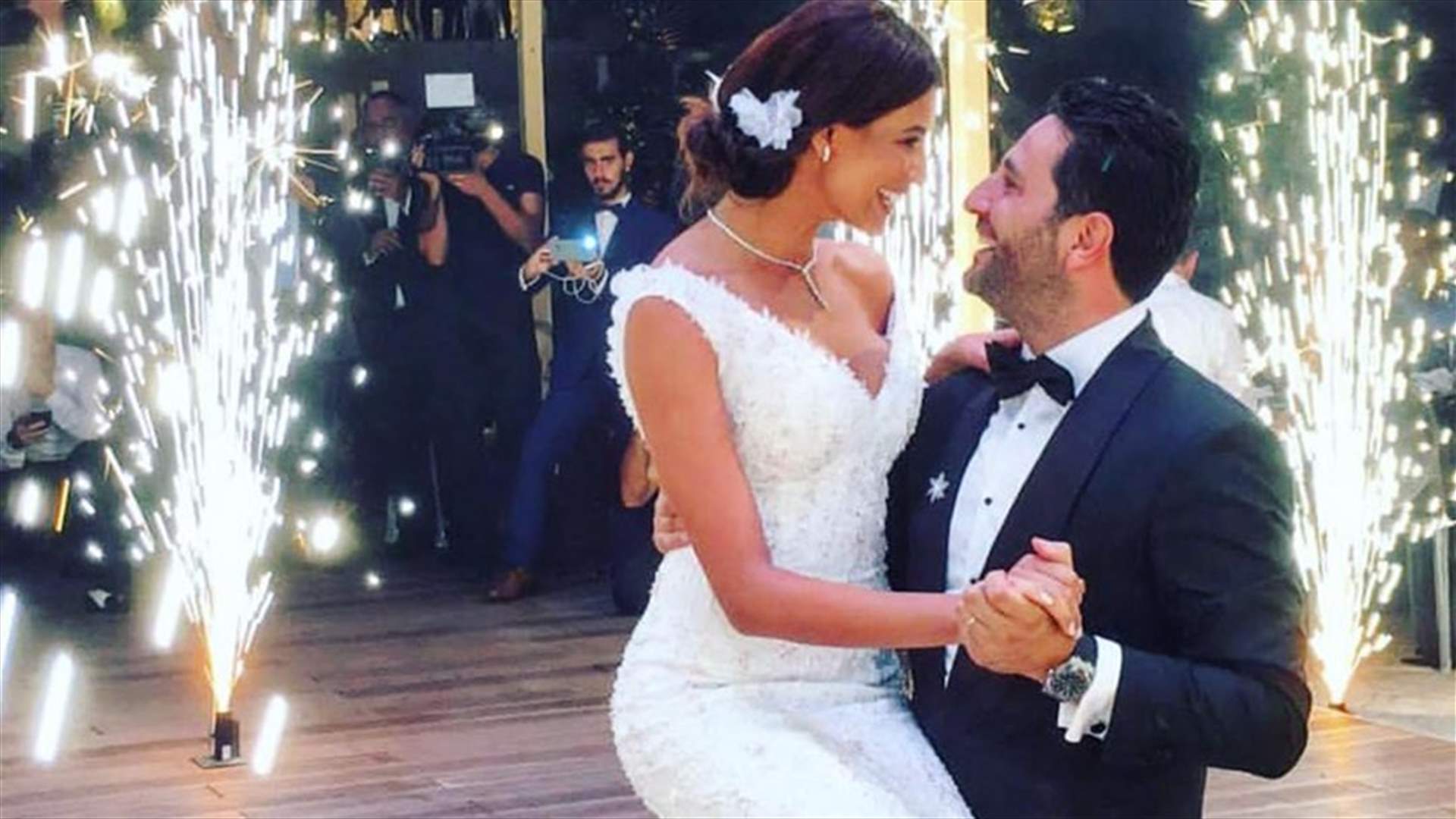 ريم السعيدي ووسام بريدي احتفلا بالذكرى الأولى لزواجهما... (صورة وفيديو)