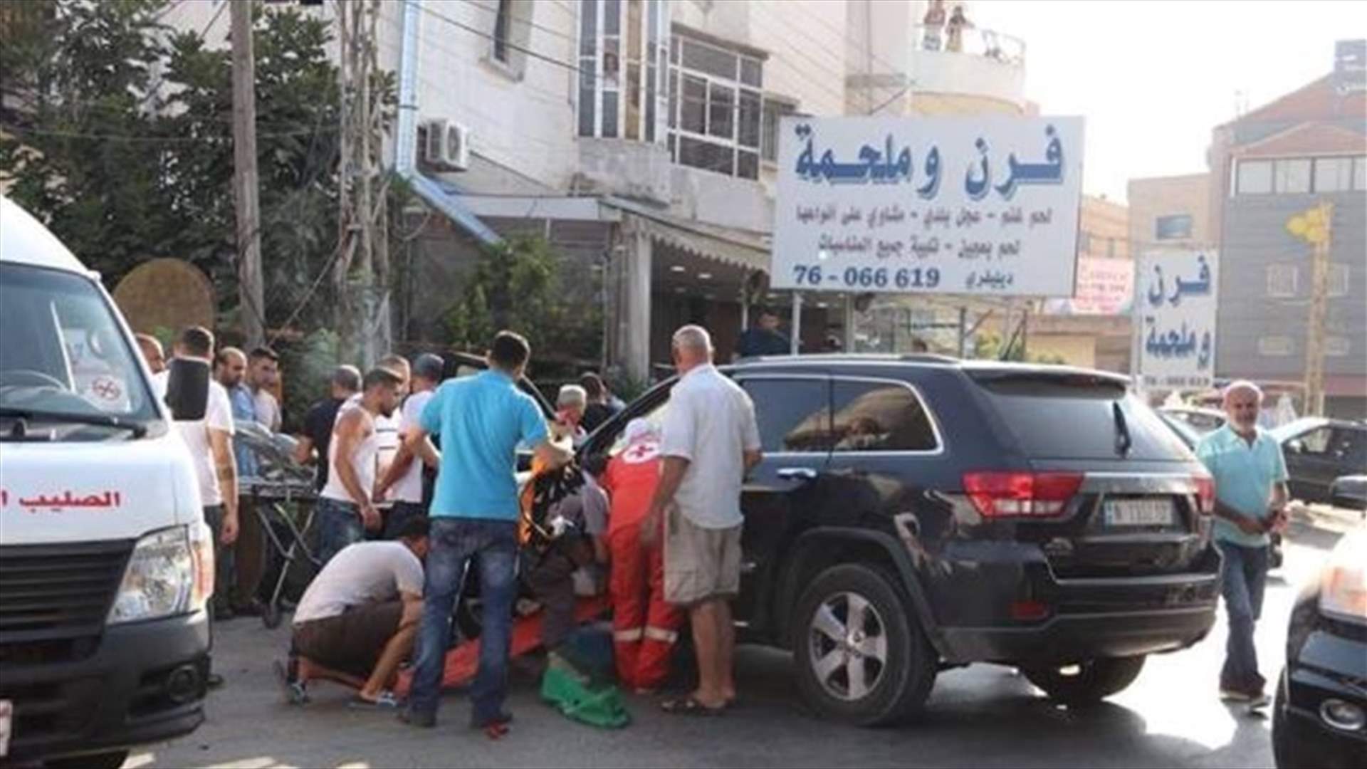 وفاة شاب واصابة زوجته بحادث سير في النبطية (صورة)