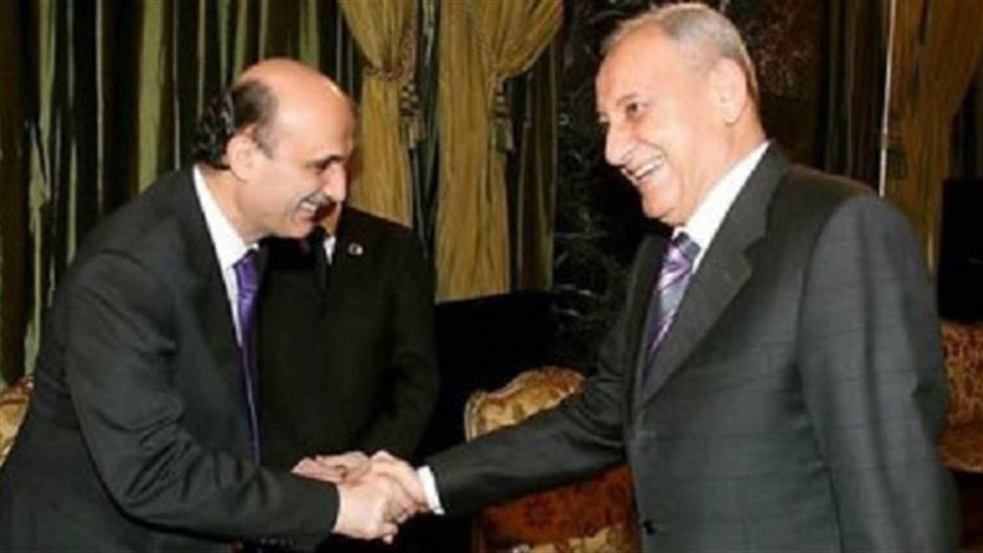 "انتعاش" العلاقة بين بري وجعجع