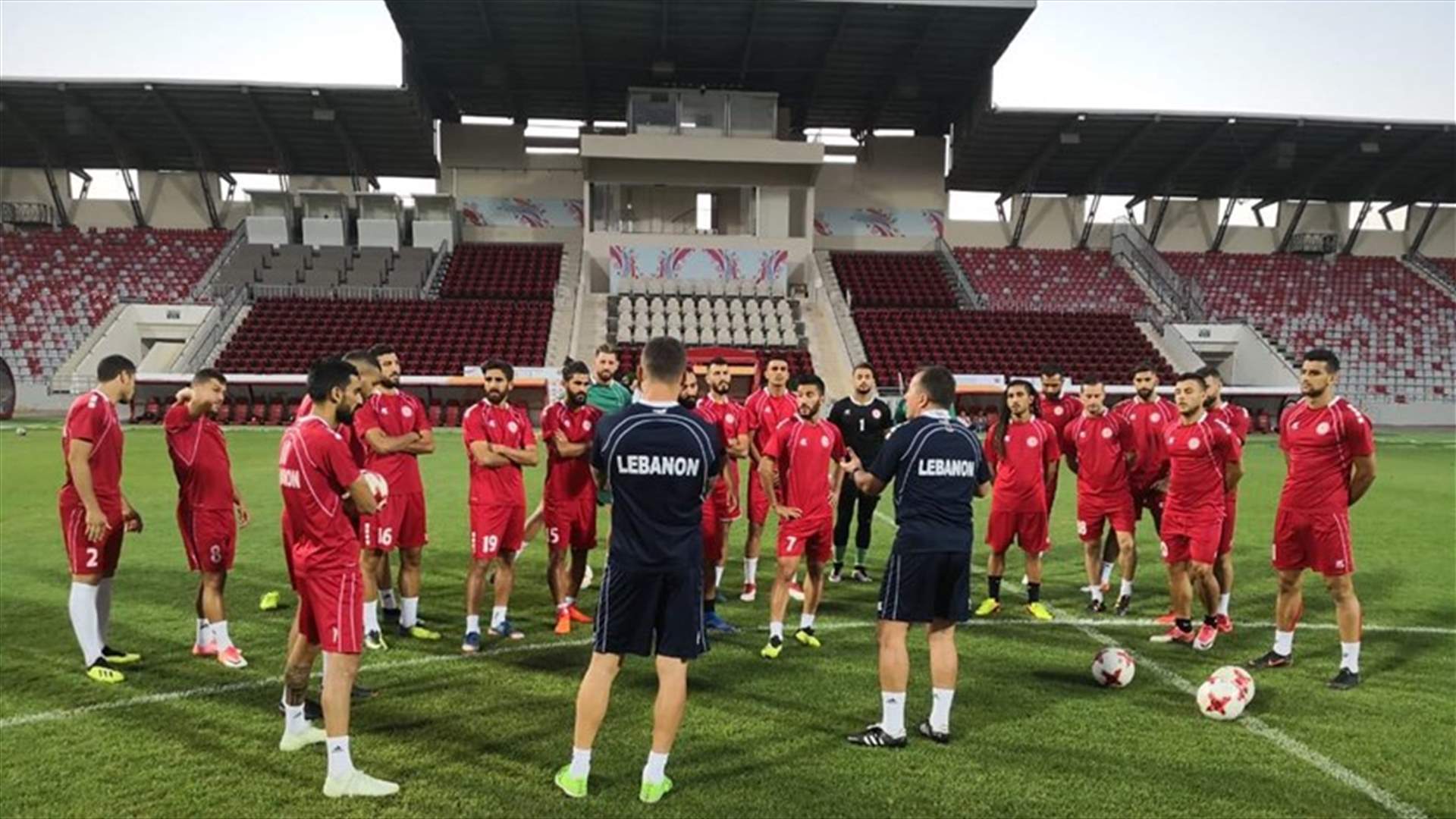 لبنان والأردن ودياً الليلة في عمّان إستعداداً لكأس اسيا بكرة القدم