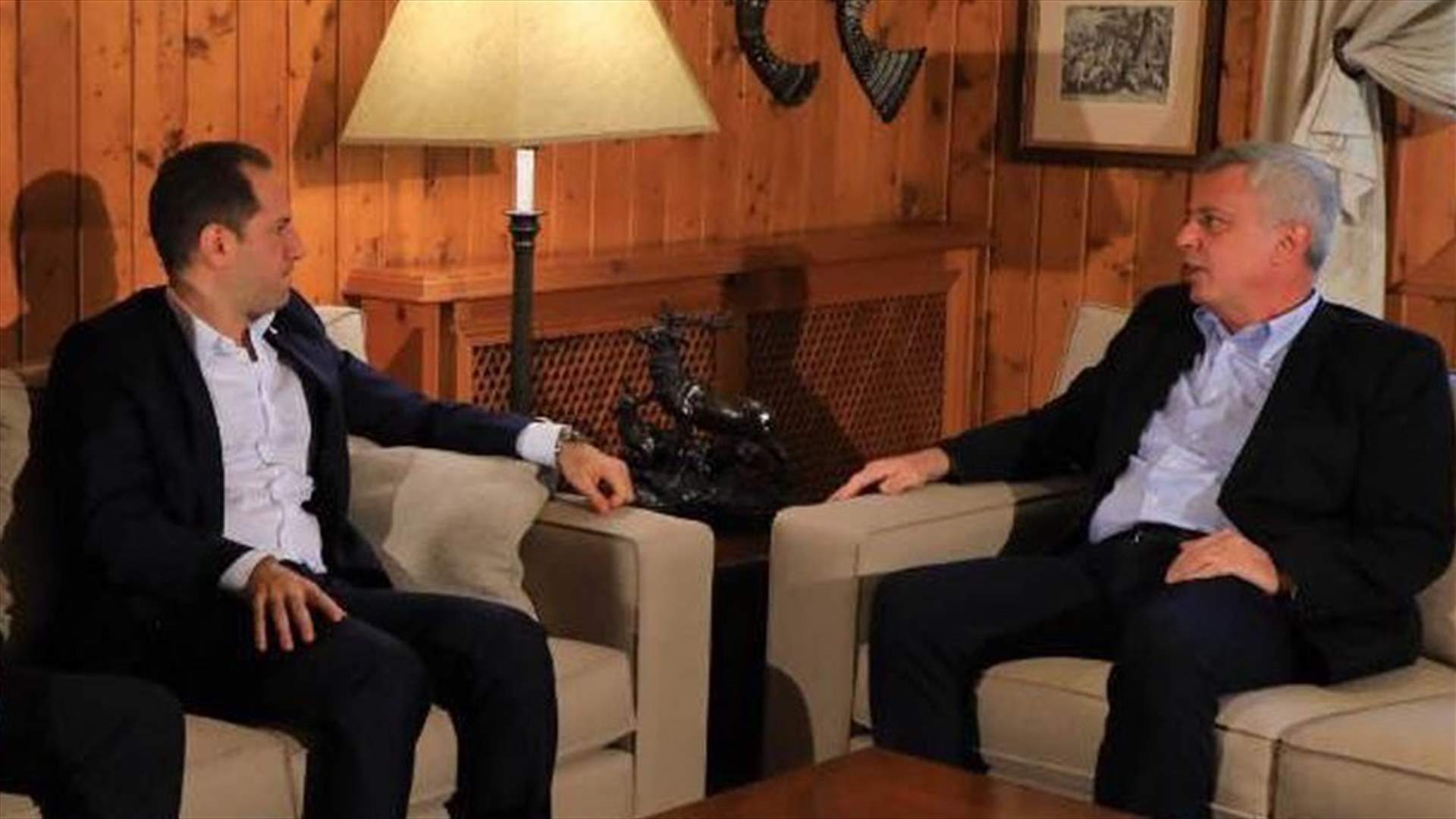 MP Gemayel meets with Franjieh in Bnachii
