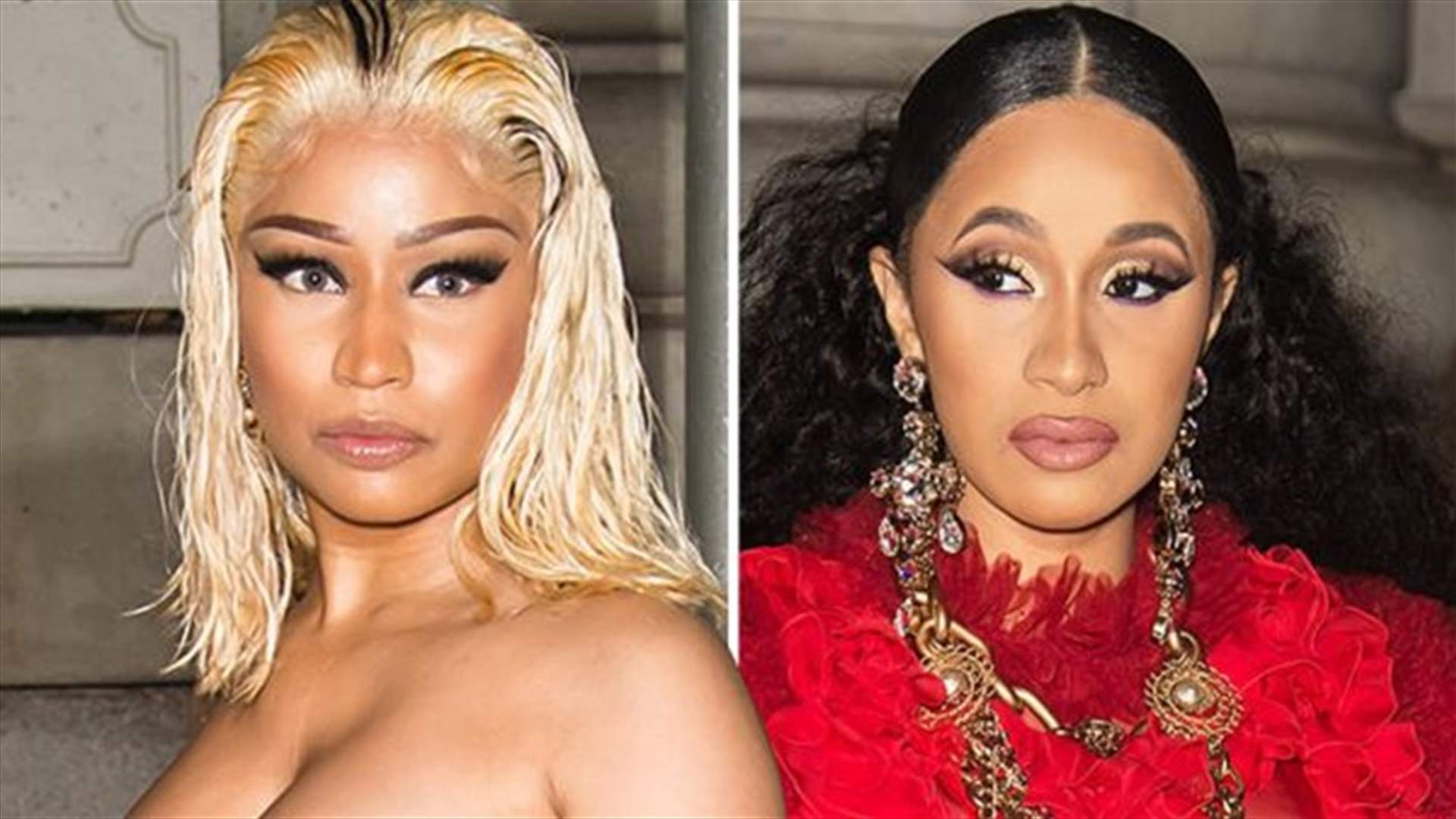 معركة بالأيدي بين كاردي بي ونيكي ميناج خلال عرض أزياء (فيديو)